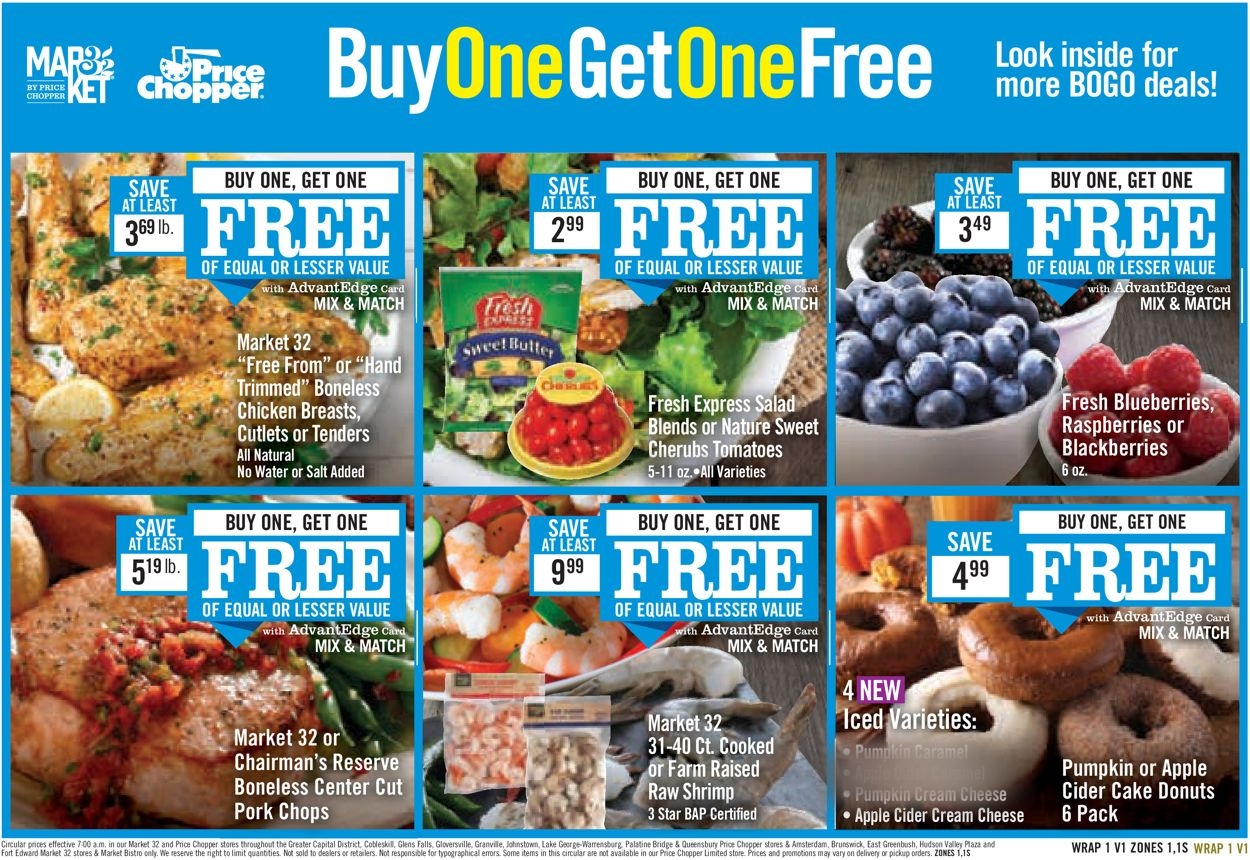 Price Chopper Ad from 10/18/2020