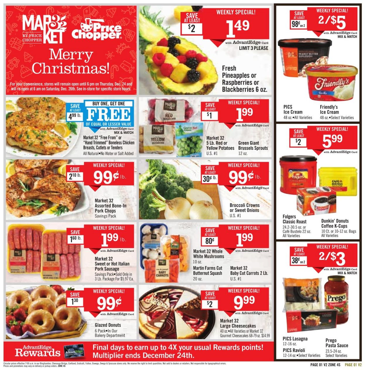 Price Chopper Ad from 12/20/2020