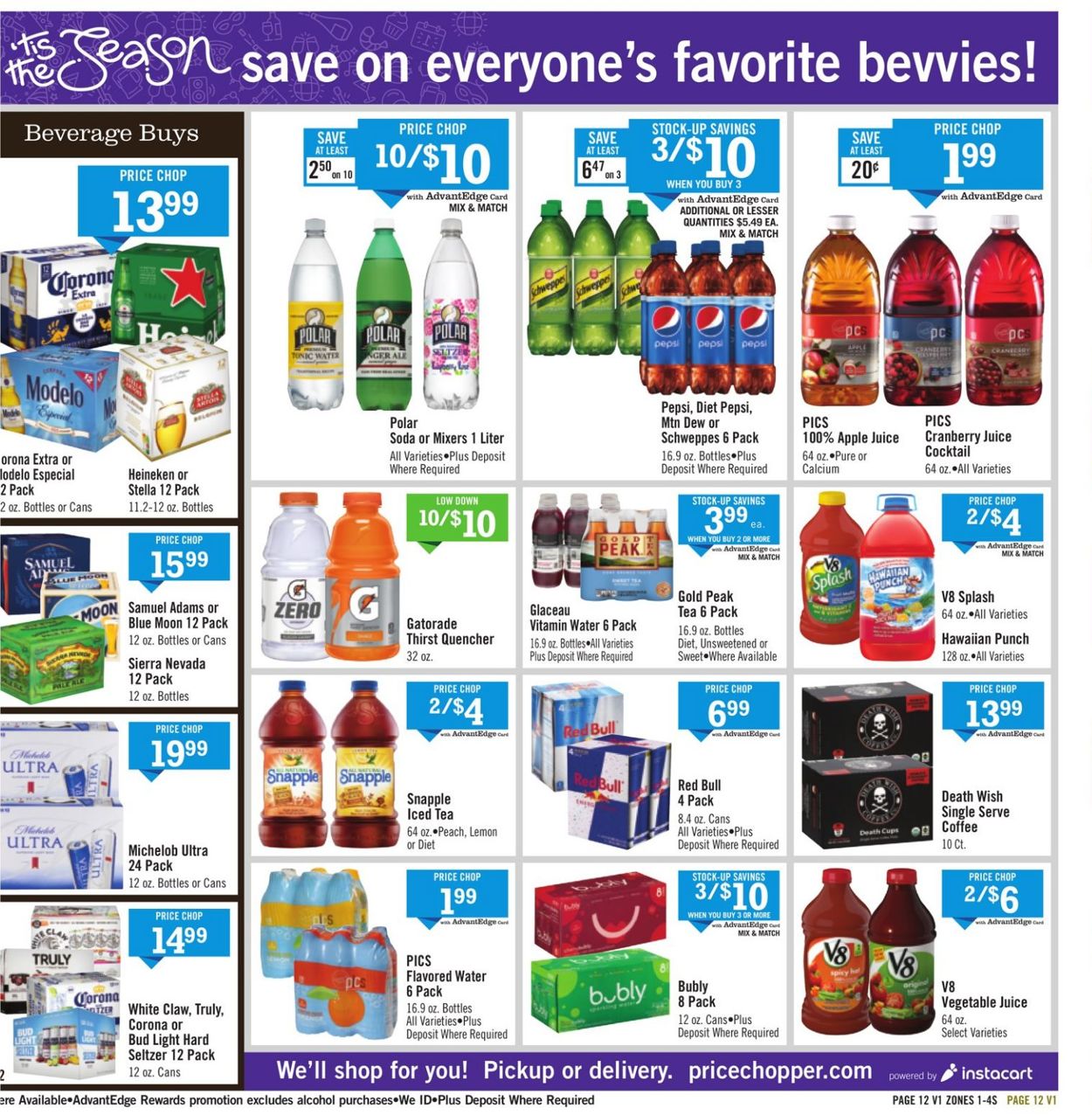 Price Chopper Ad from 12/27/2020