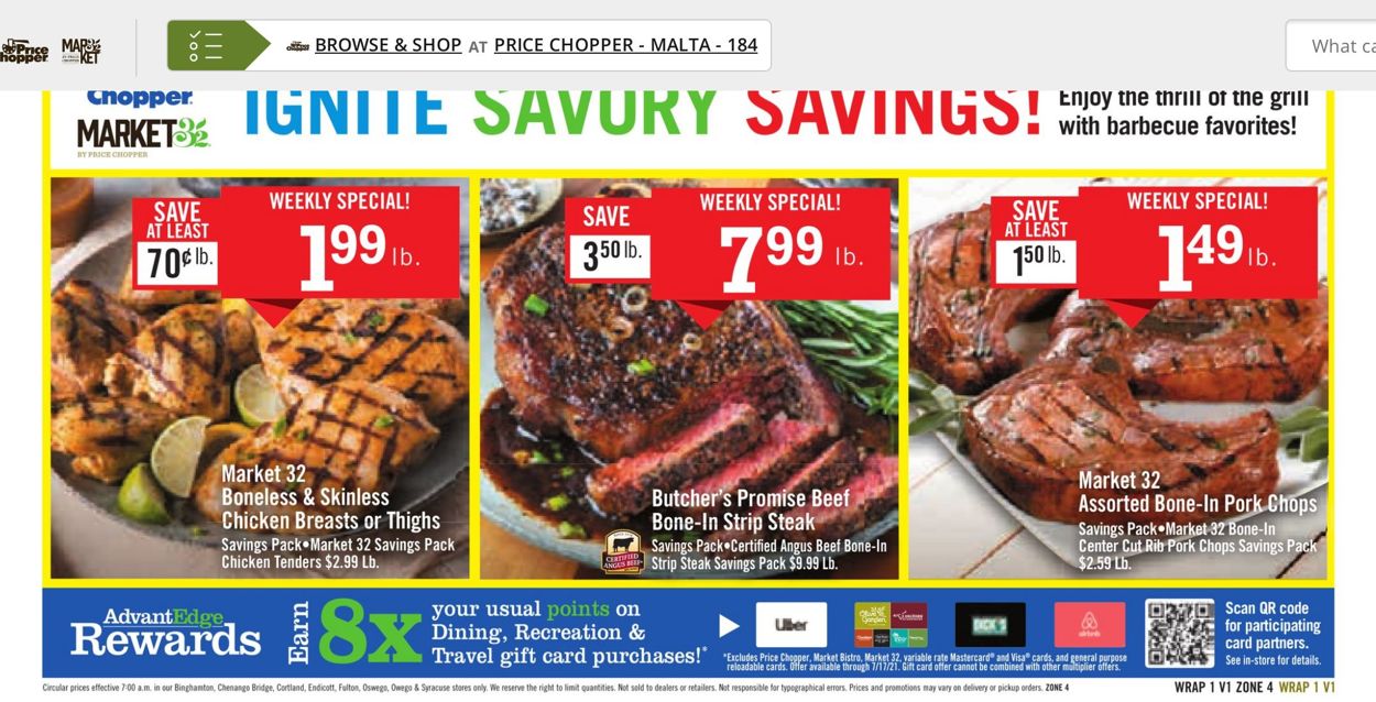 Price Chopper Ad from 07/11/2021