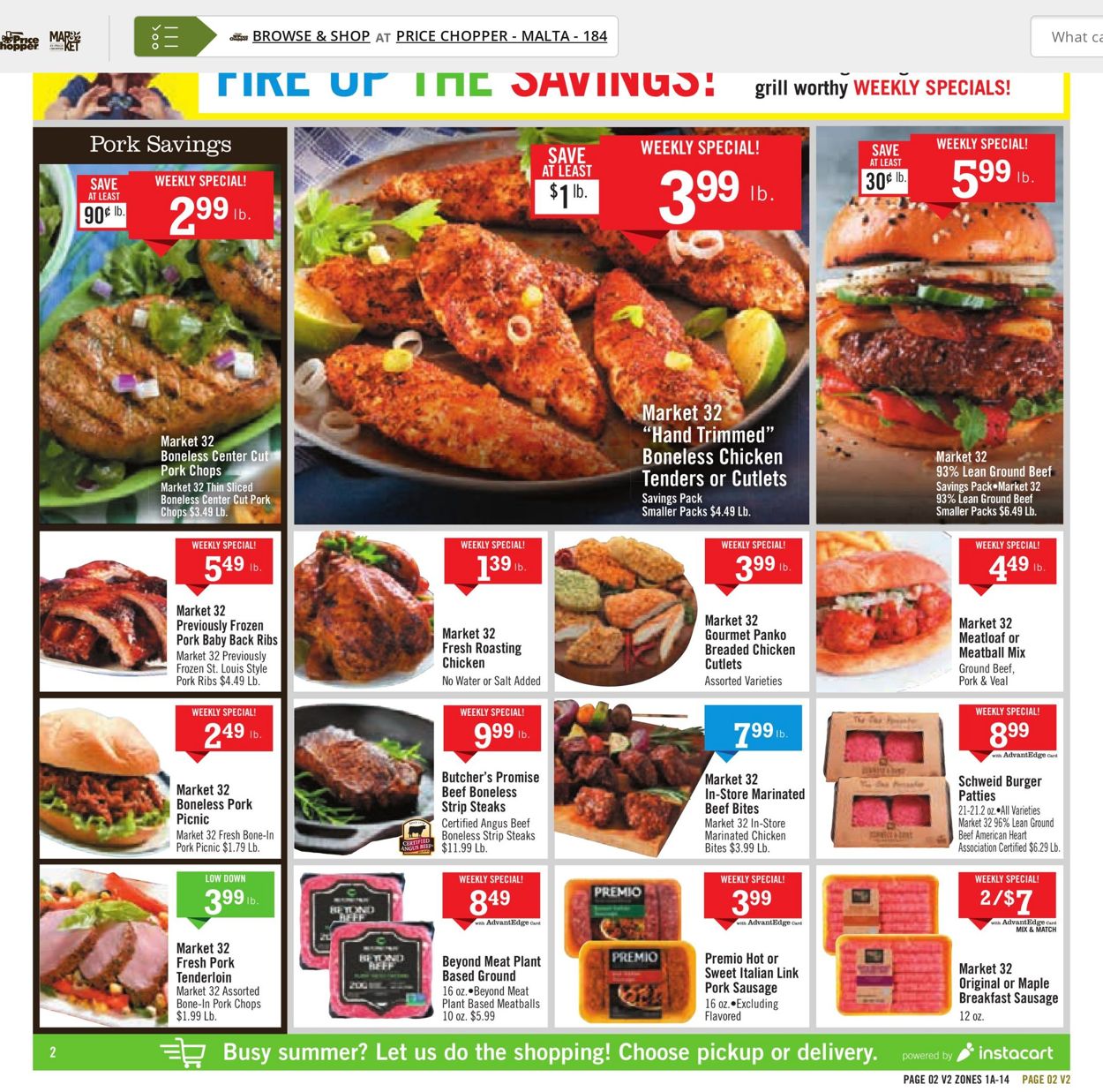 Price Chopper Ad from 08/01/2021