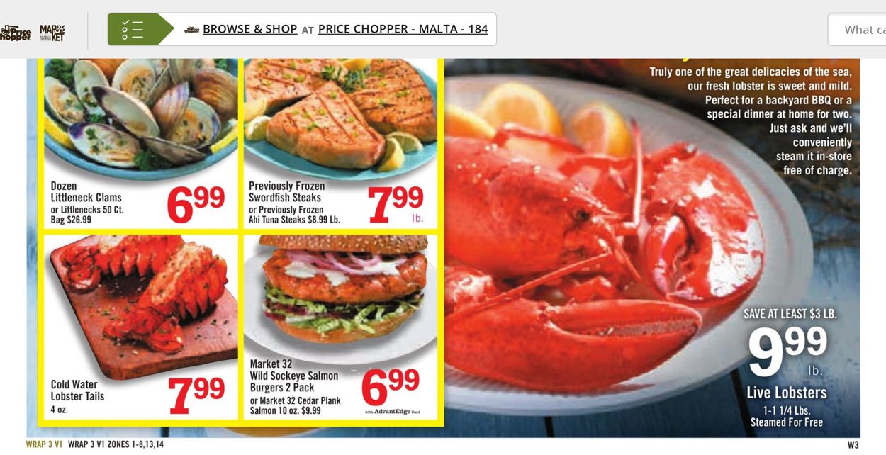 Price Chopper Ad from 08/01/2021