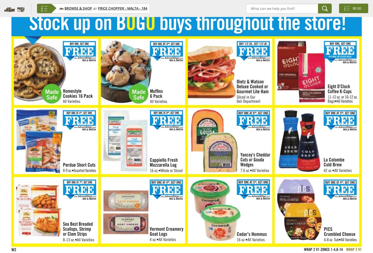 Price Chopper Ad from 08/15/2021