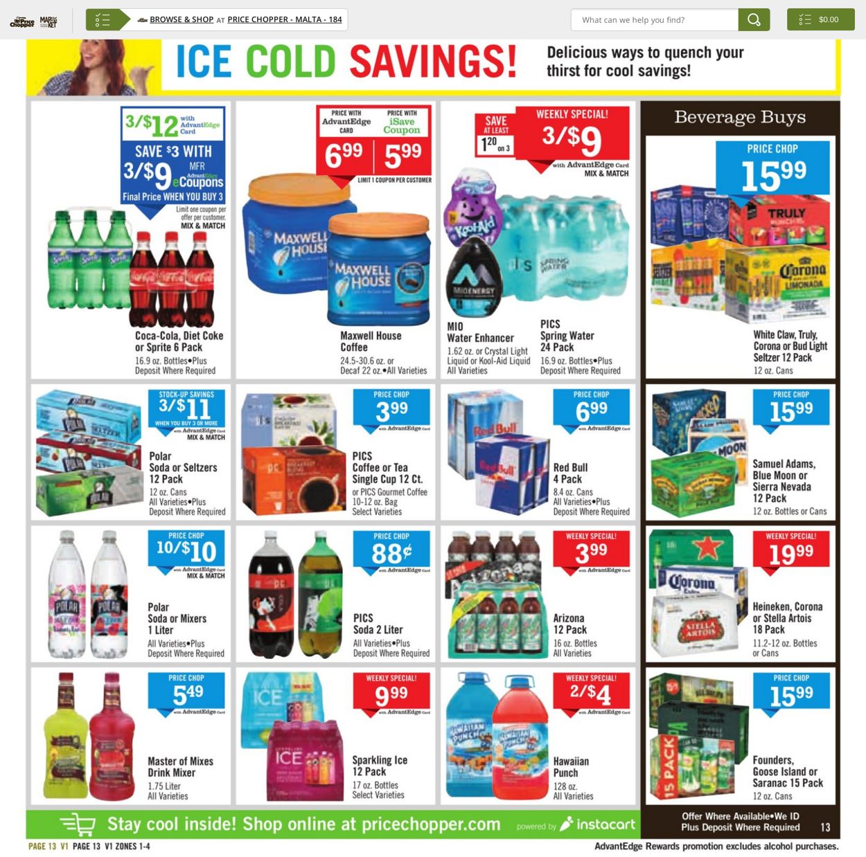 Price Chopper Ad from 08/29/2021