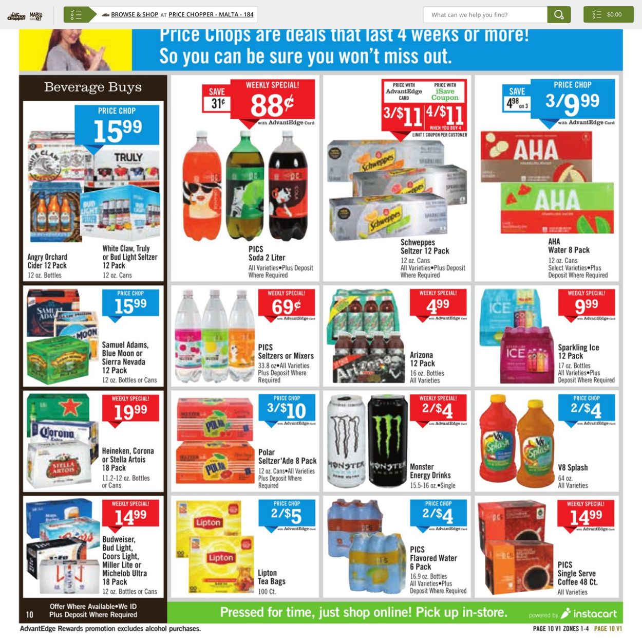 Price Chopper Ad from 09/05/2021