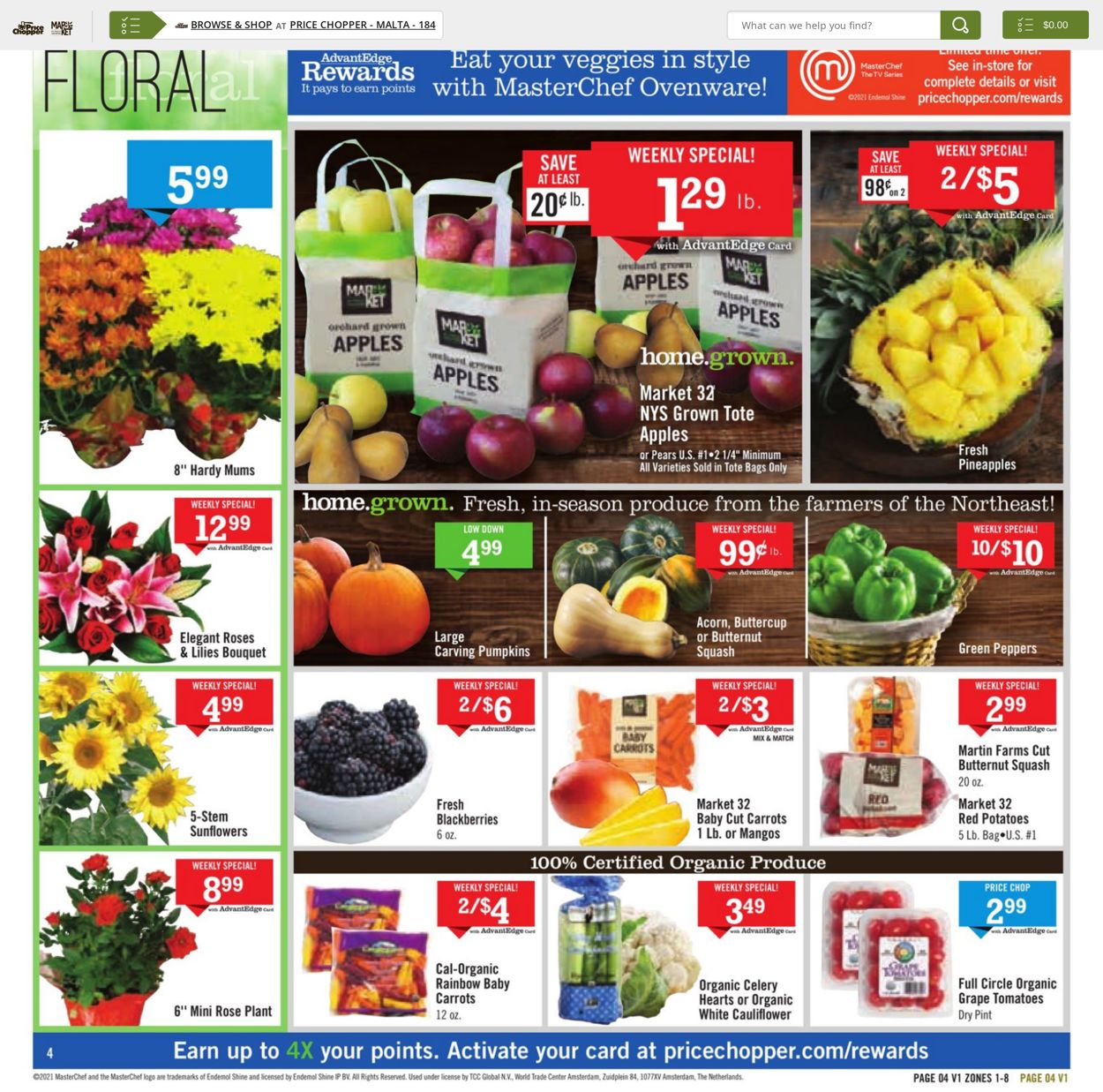 Price Chopper Ad from 09/26/2021