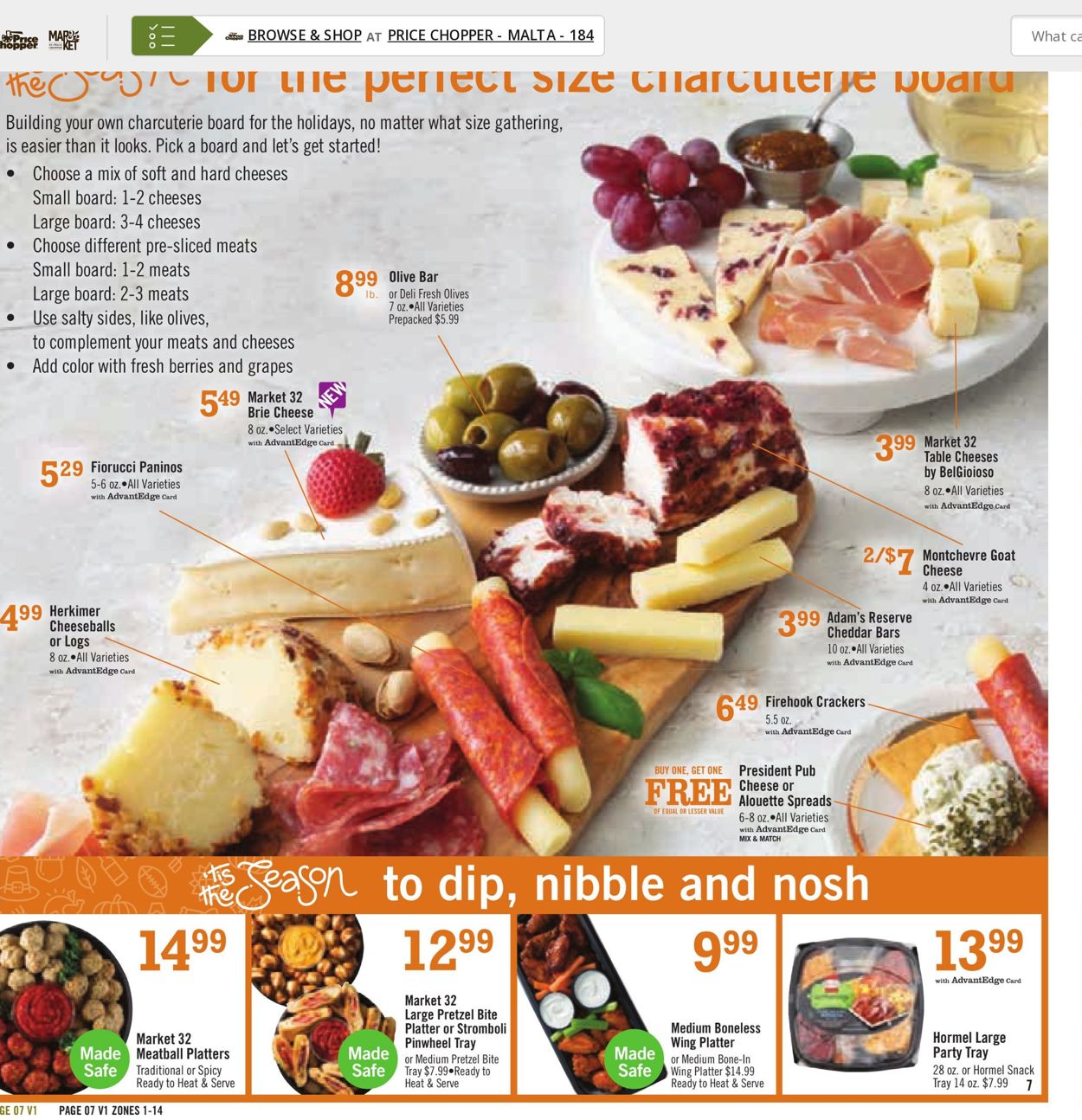Price Chopper Ad from 11/21/2021