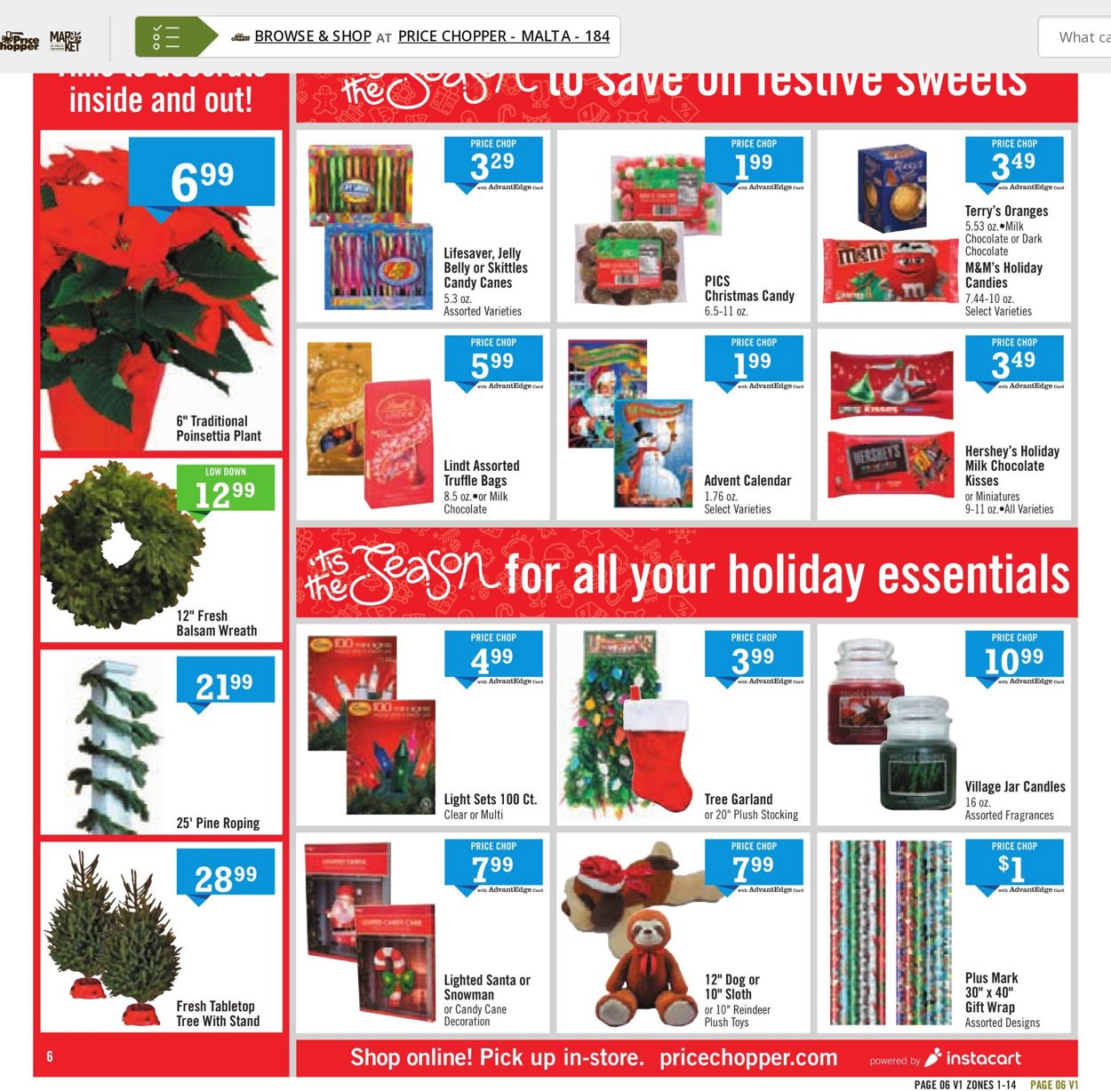 Price Chopper Ad from 11/28/2021