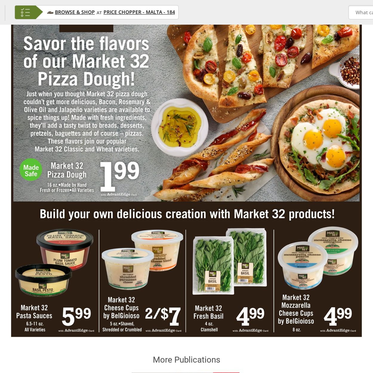 Price Chopper Ad from 12/08/2021