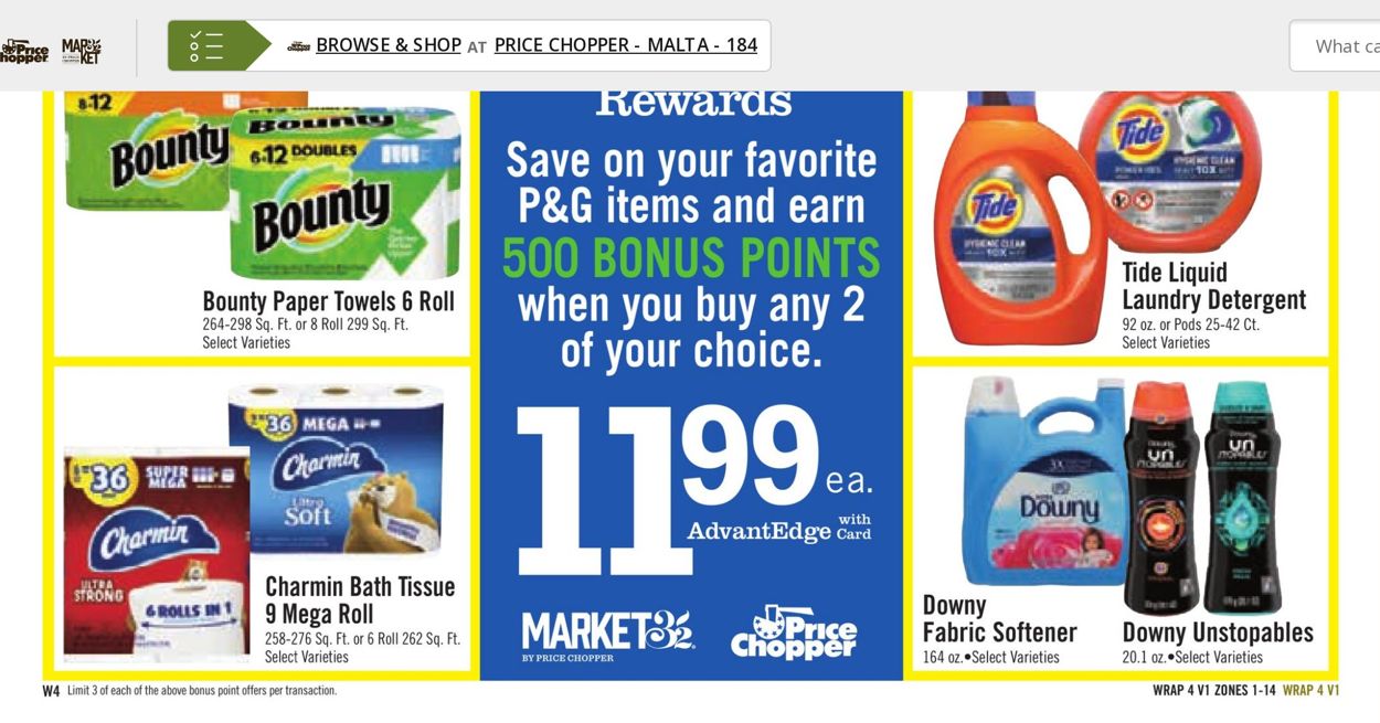 Price Chopper Ad from 01/09/2022