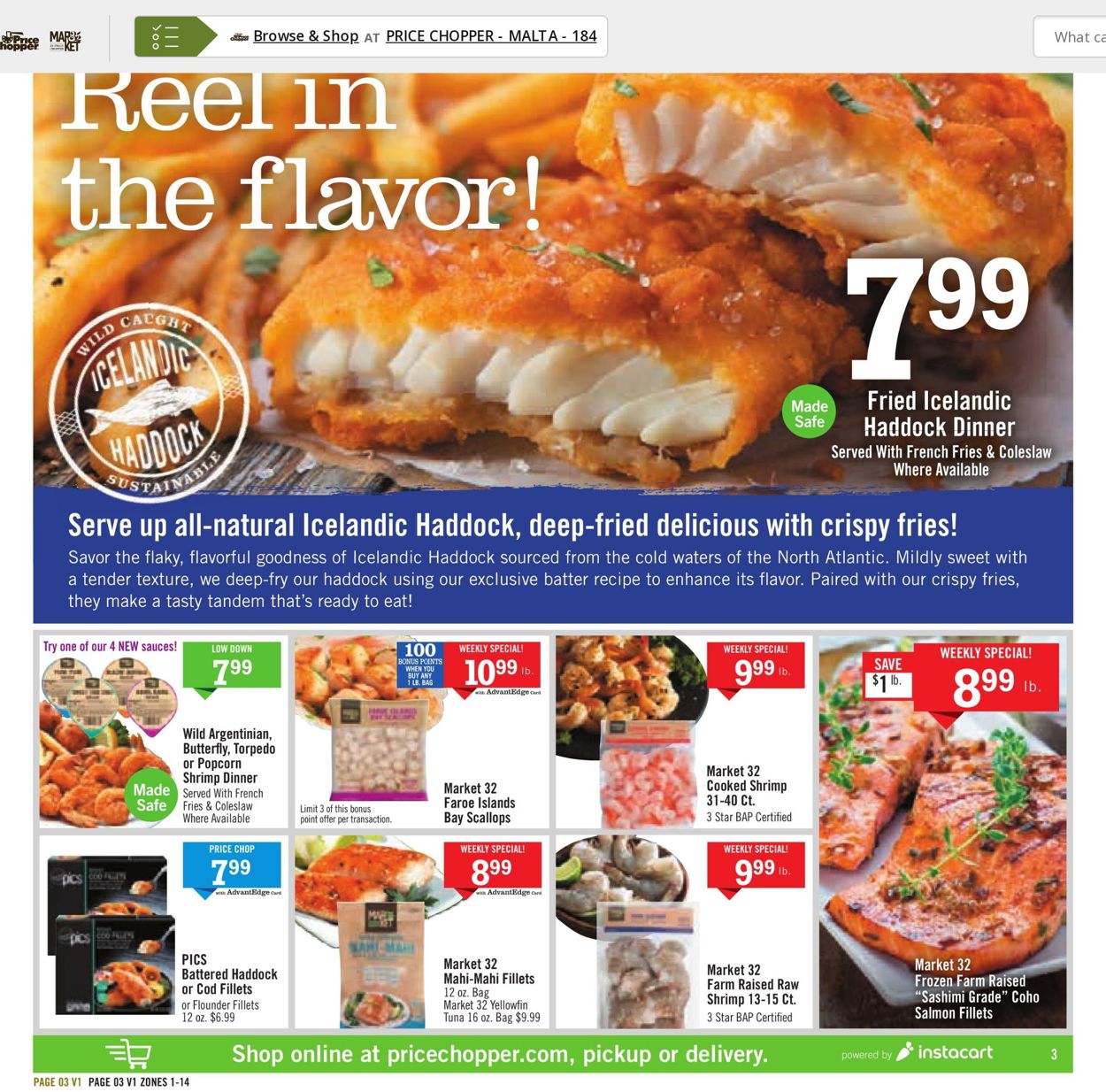 Price Chopper Ad from 03/13/2022