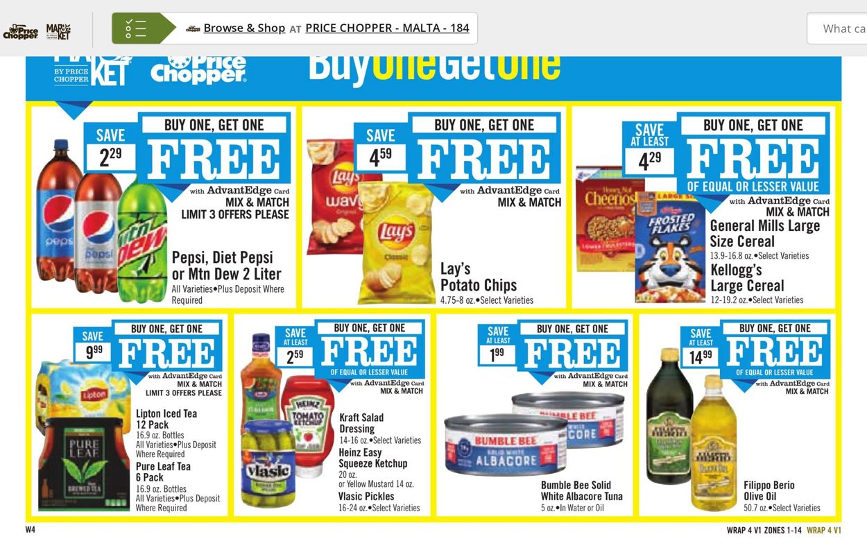 Price Chopper Ad from 07/03/2022