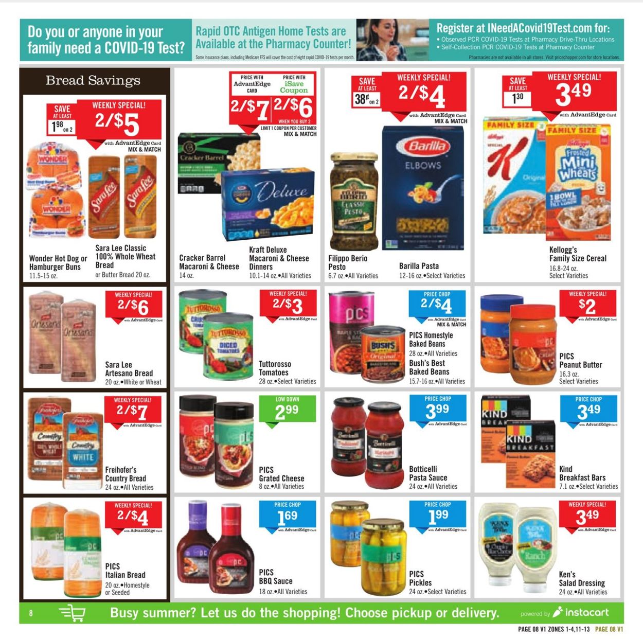 Price Chopper Ad from 07/10/2022