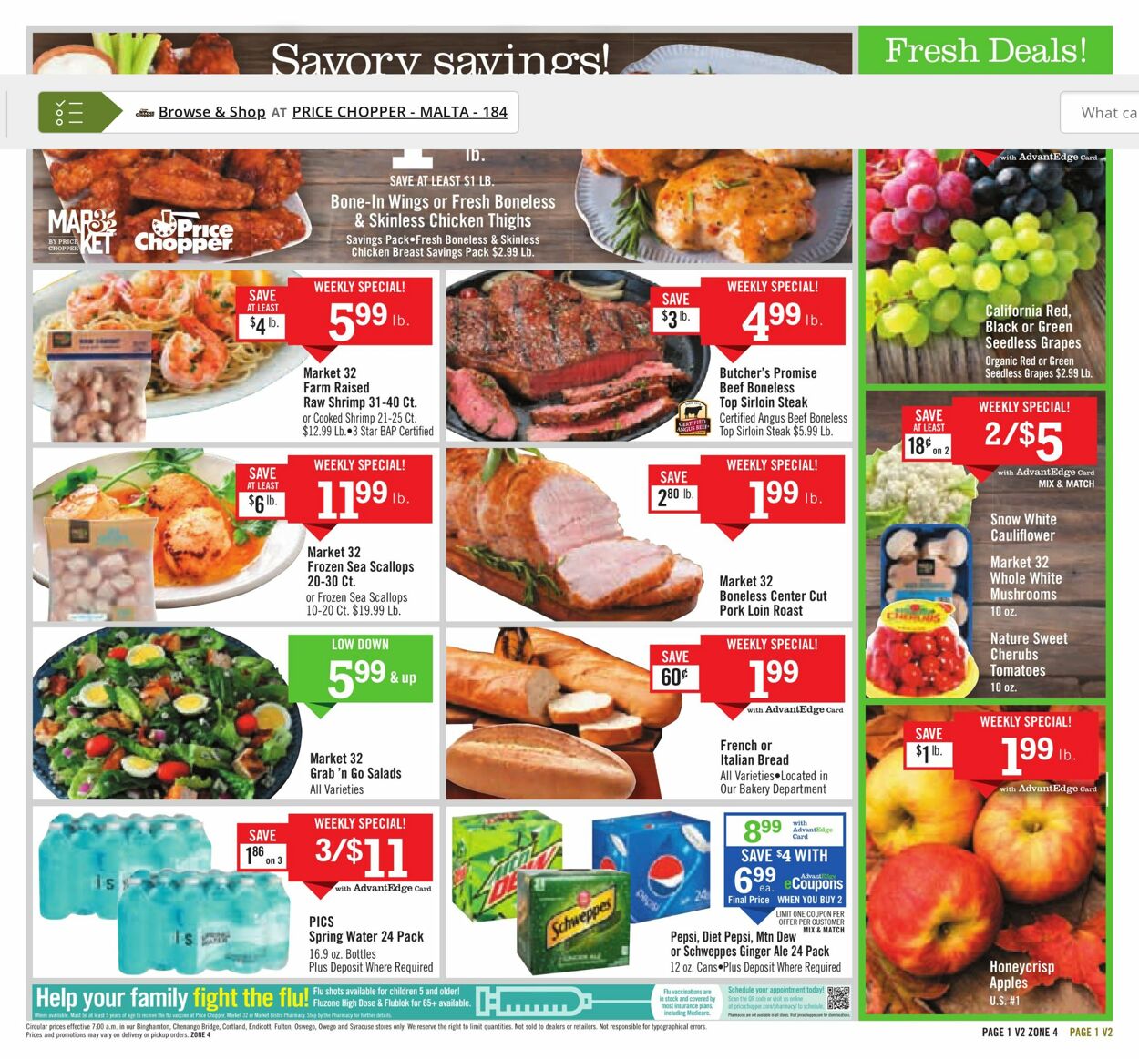 Price Chopper Ad from 09/25/2022