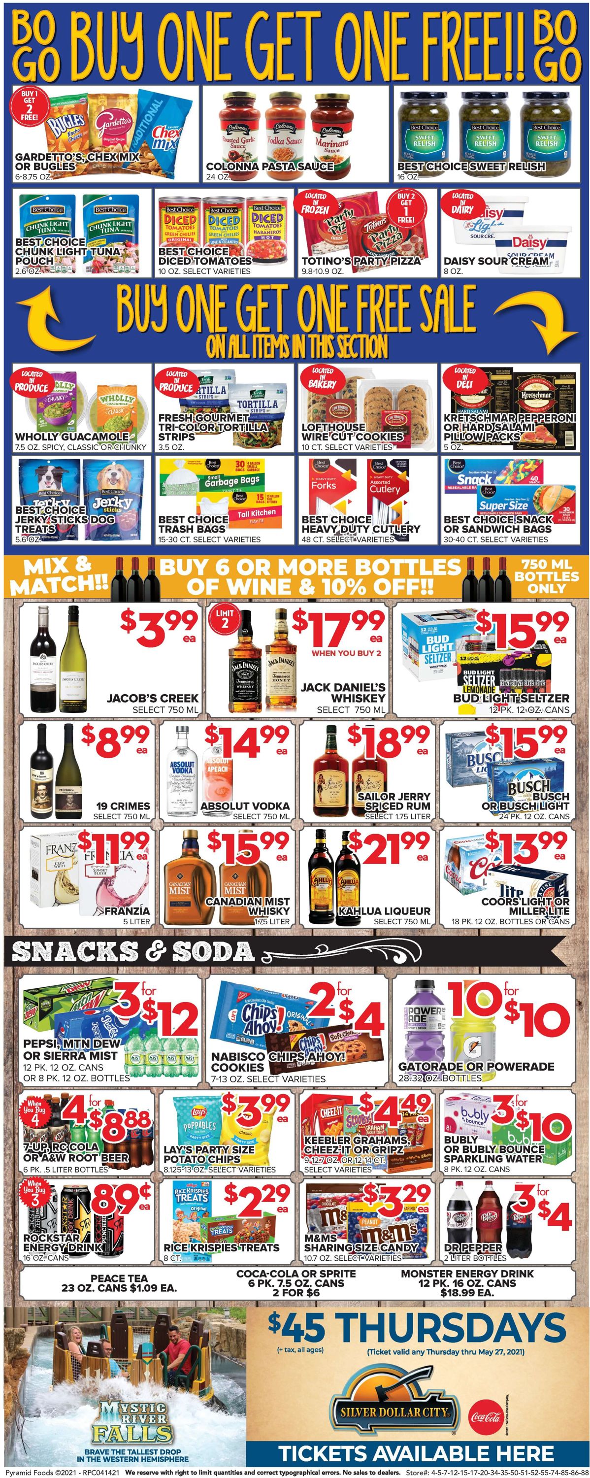 Price Cutter Ad from 04/14/2021