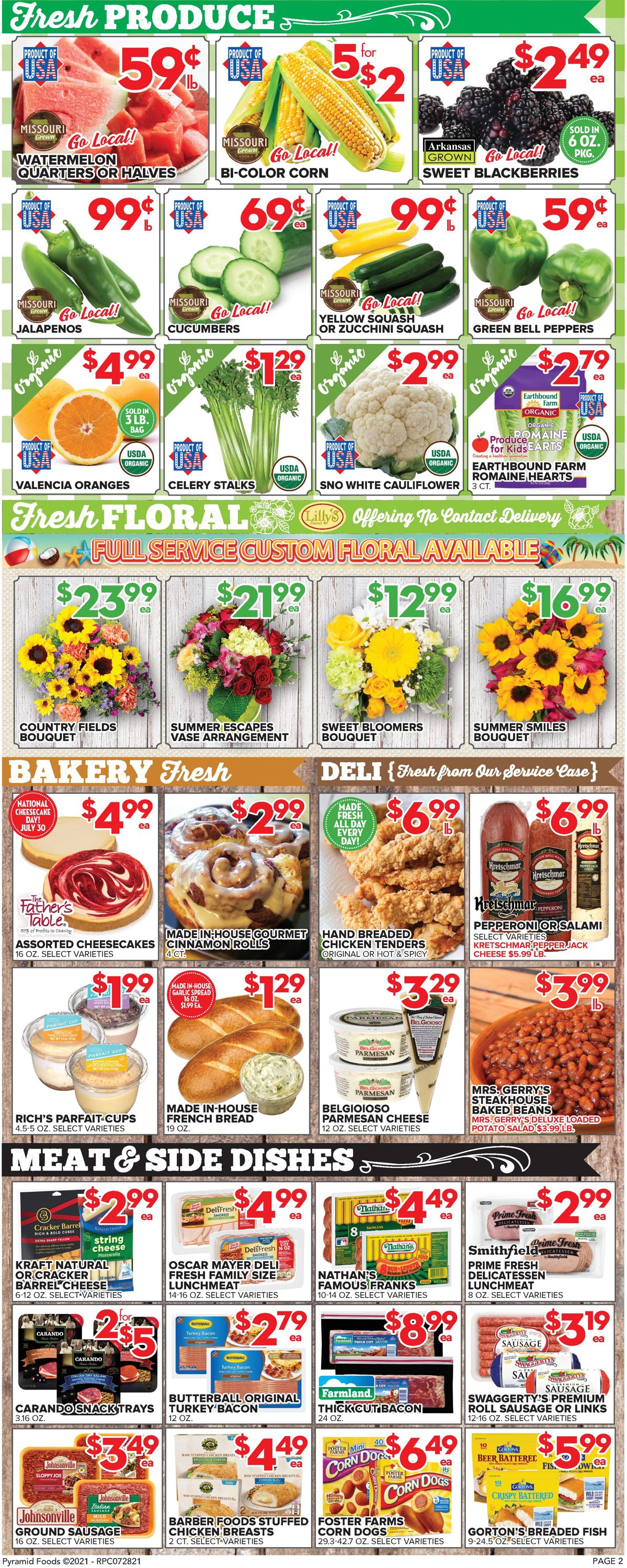 Price Cutter Ad from 07/28/2021