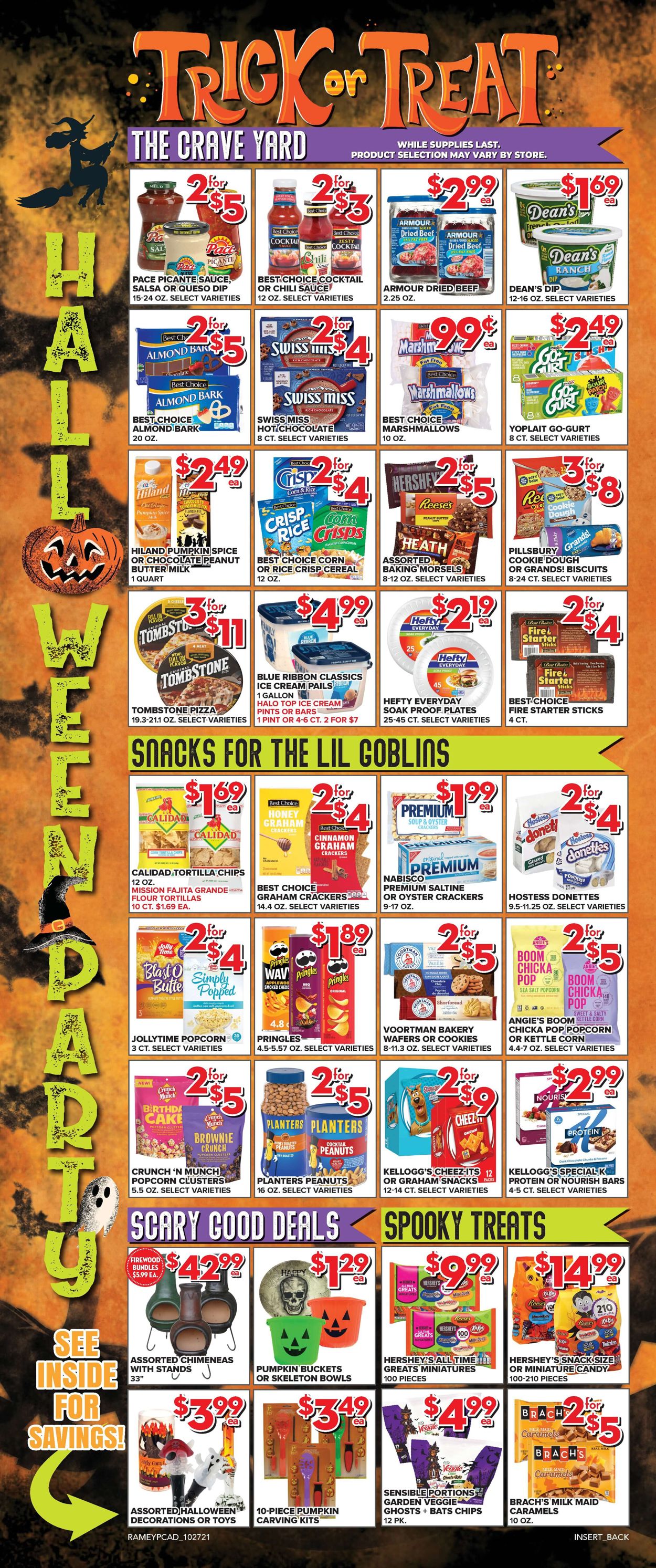 Price Cutter Ad from 10/27/2021