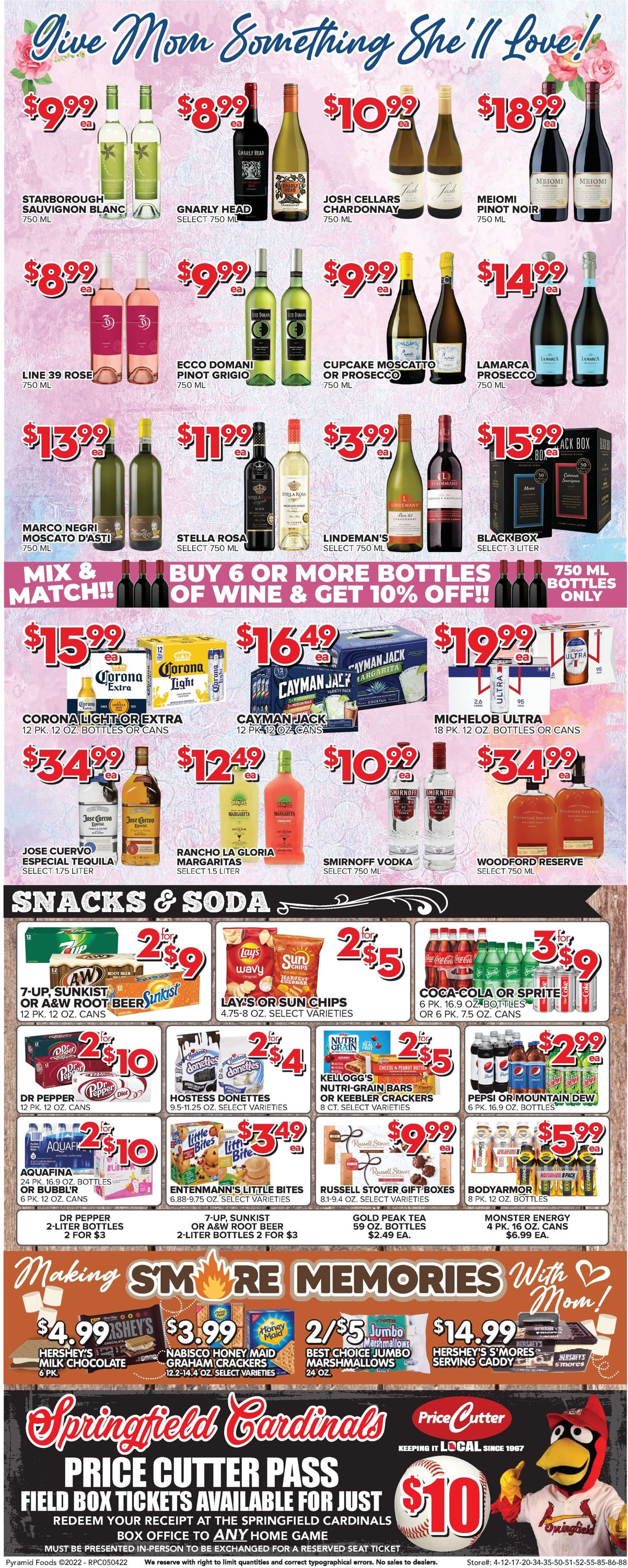 Price Cutter Ad from 05/04/2022