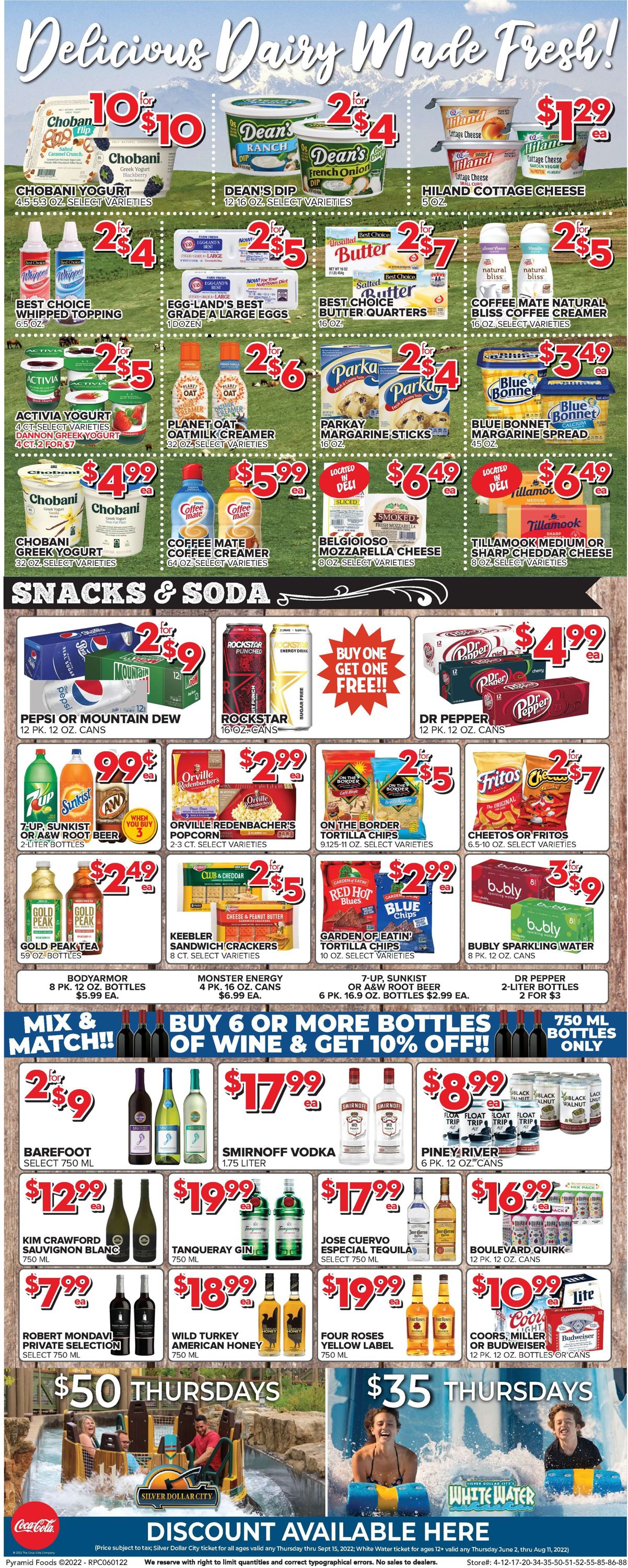 Price Cutter Ad from 06/01/2022