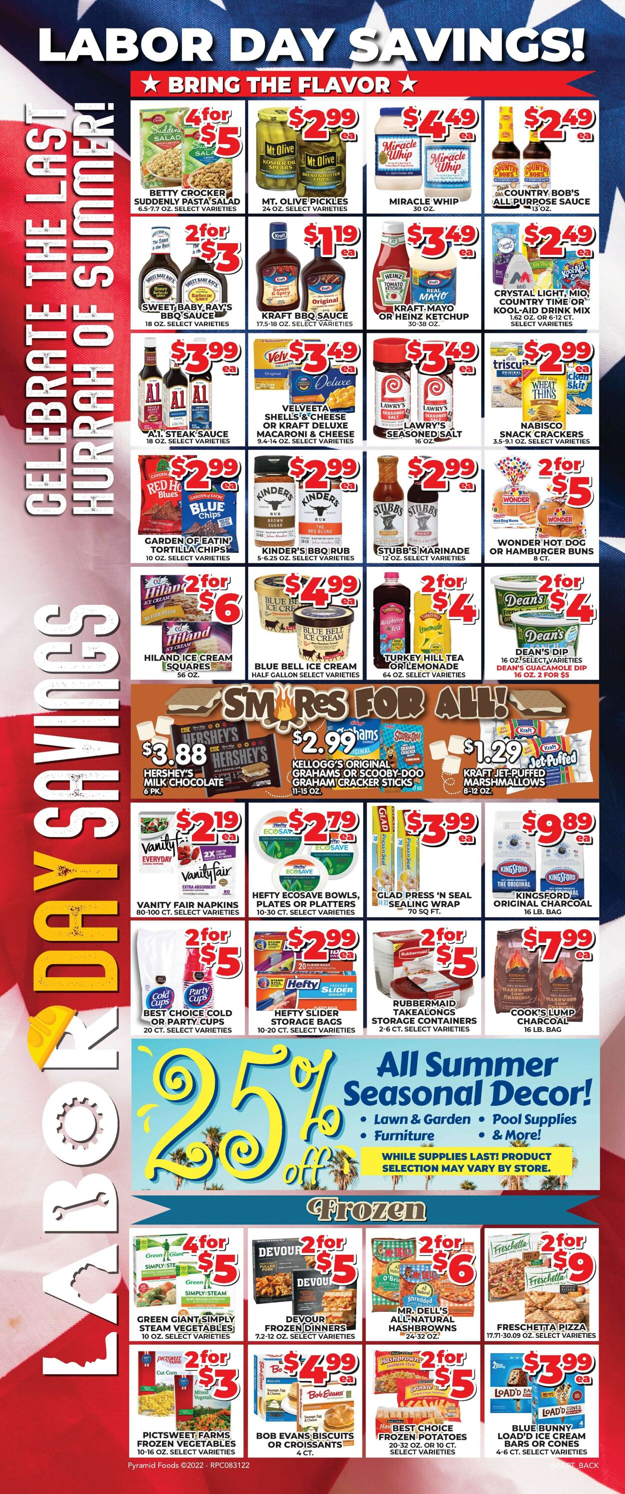Price Cutter Ad from 08/31/2022