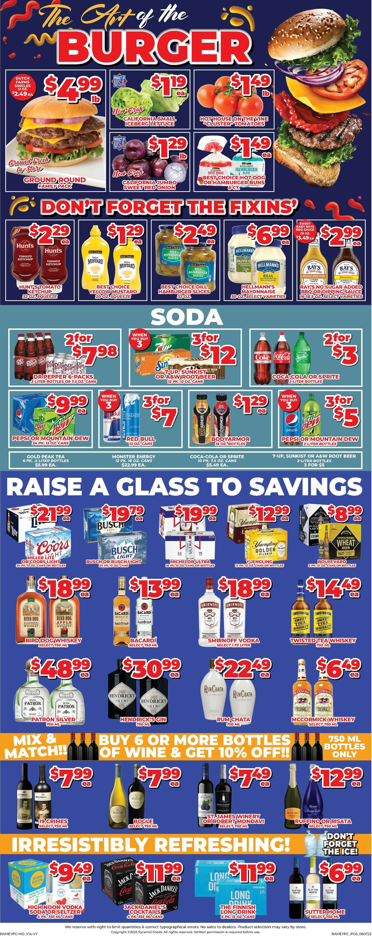 Price Cutter Ad from 06/07/2023
