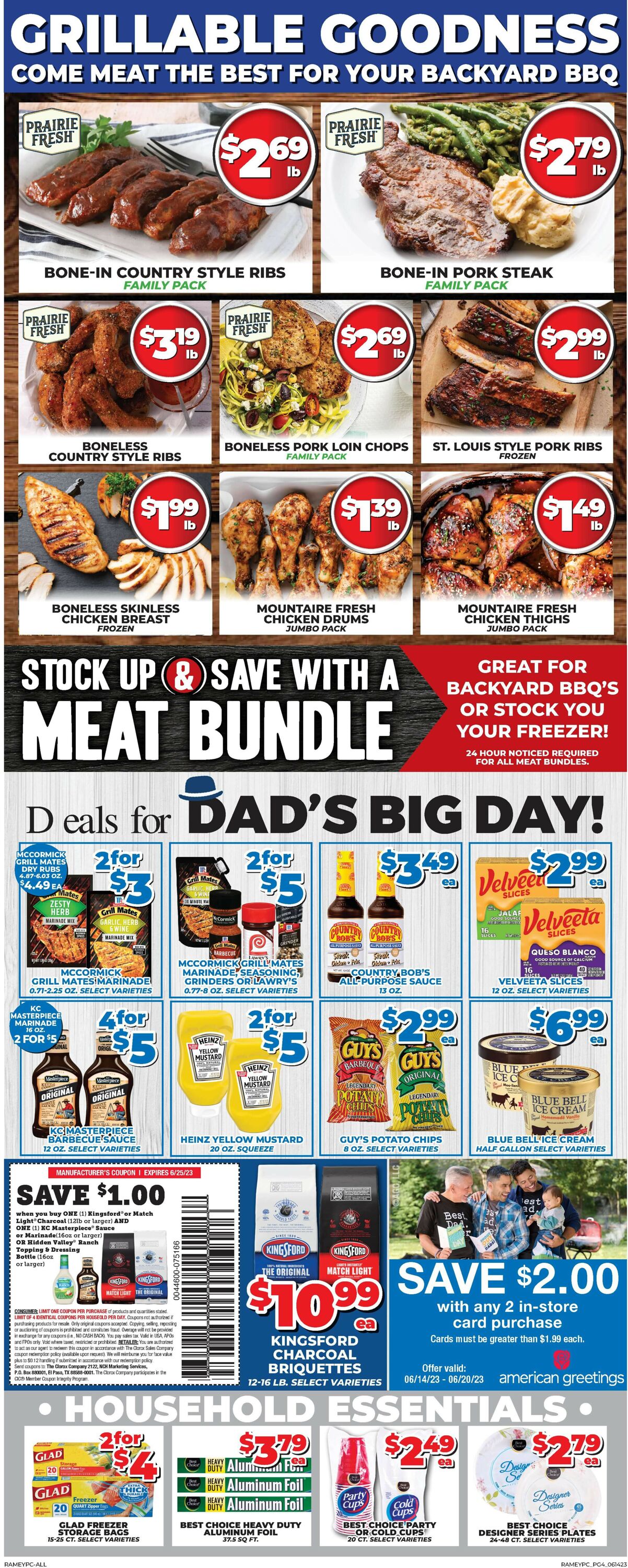 Price Cutter Ad from 06/14/2023