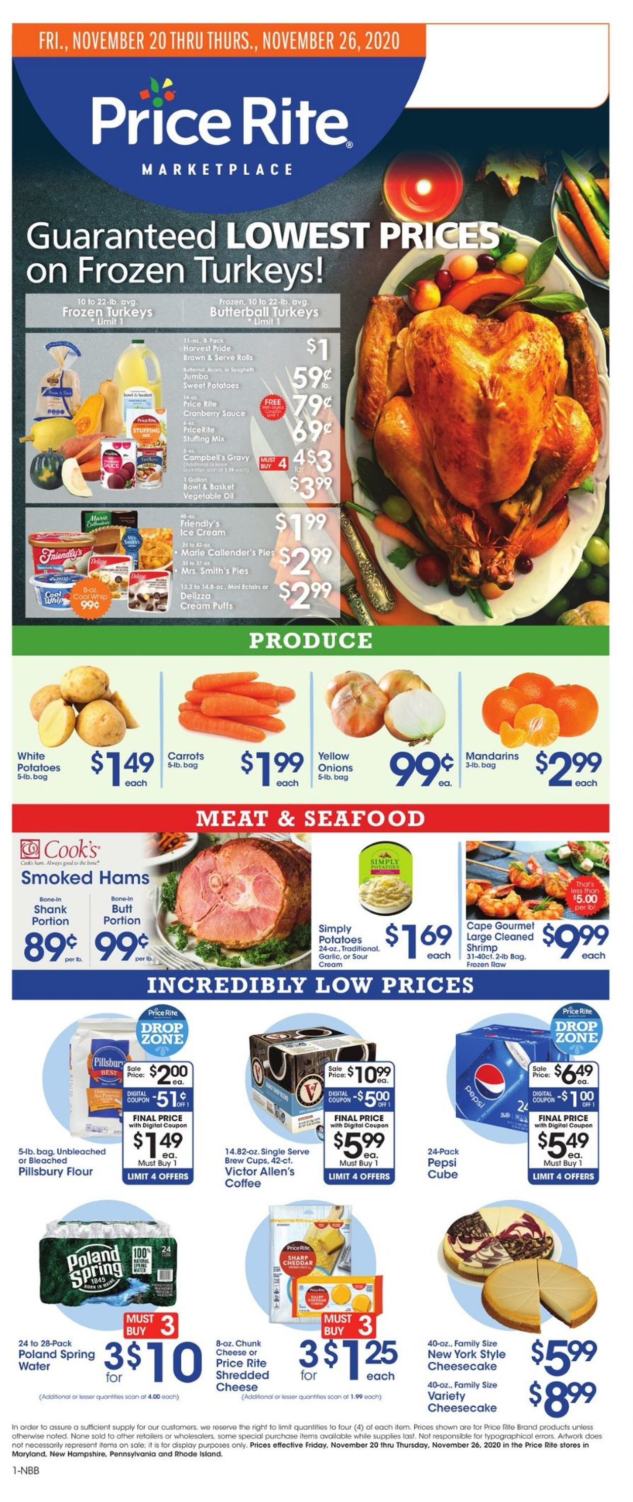 Price Rite Ad from 11/20/2020