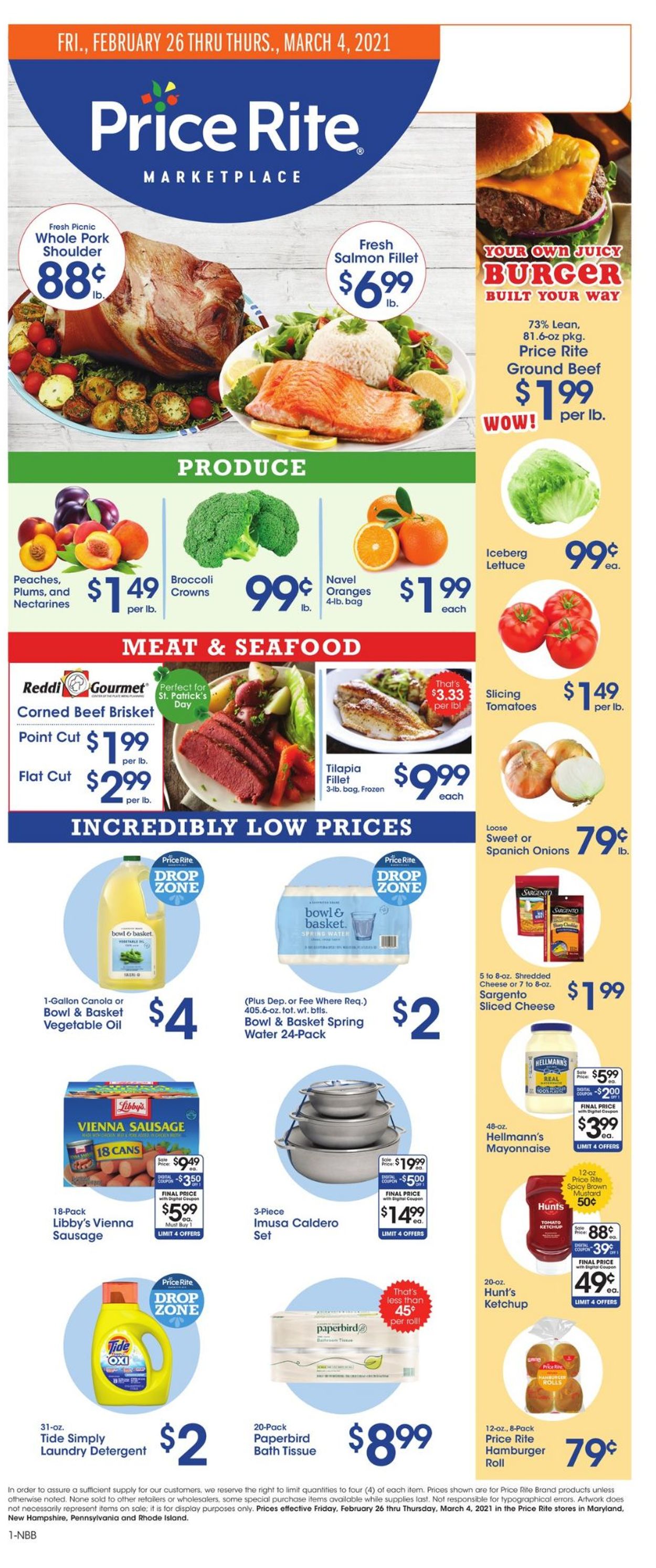 Price Rite Ad from 02/26/2021