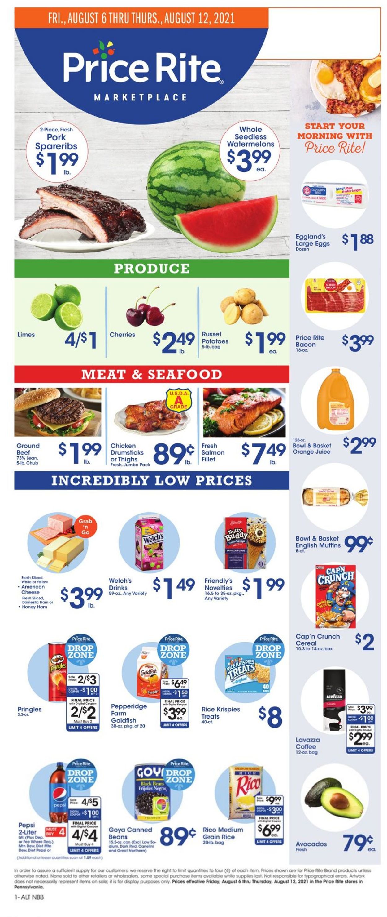 Price Rite Ad from 08/06/2021