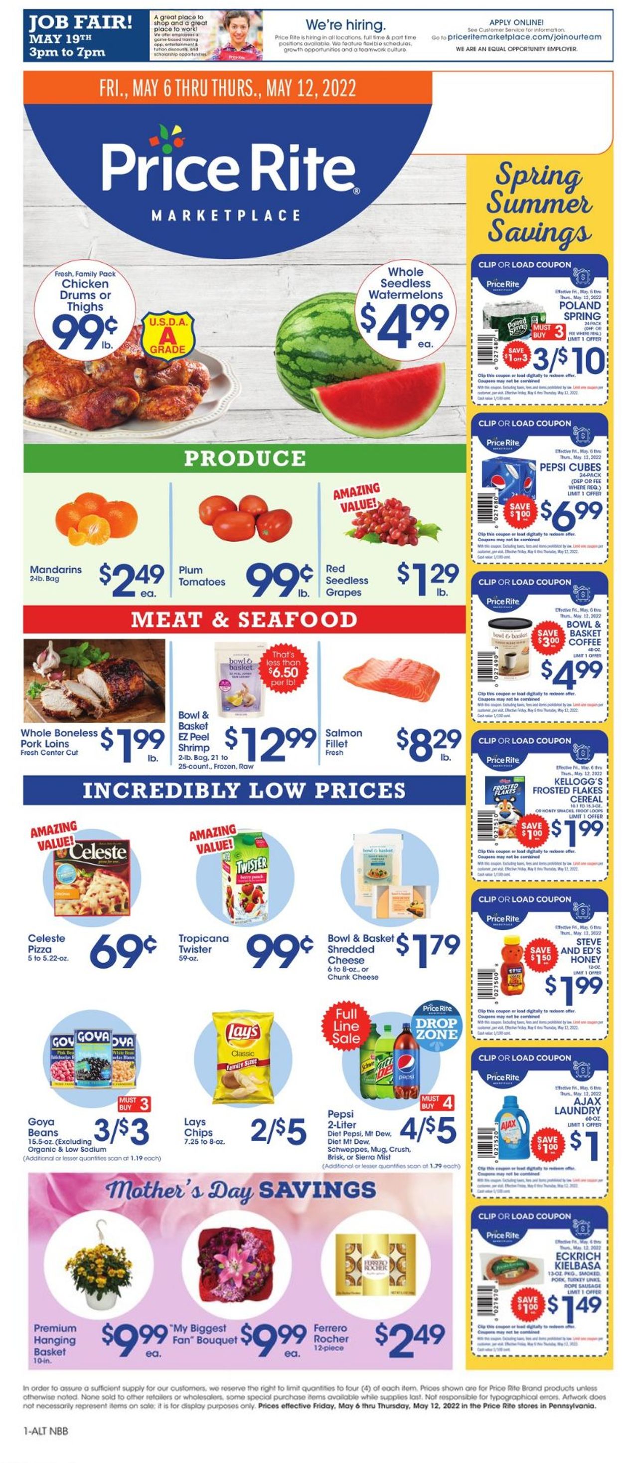 Price Rite Ad from 05/06/2022