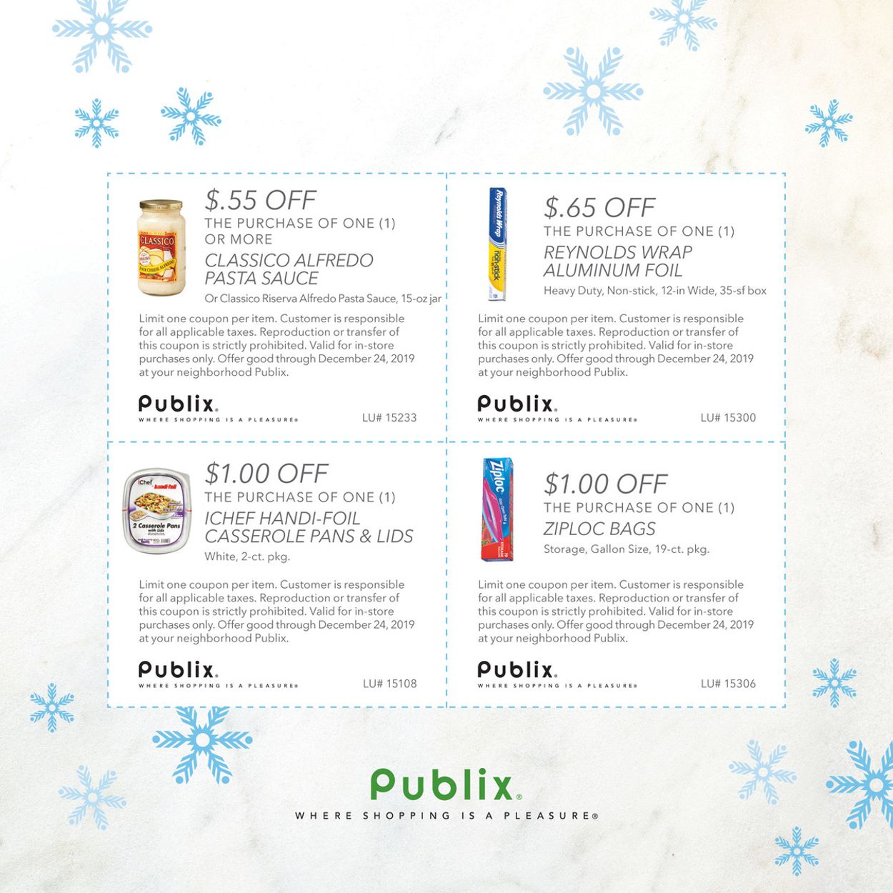 Publix Ad from 11/29/2019