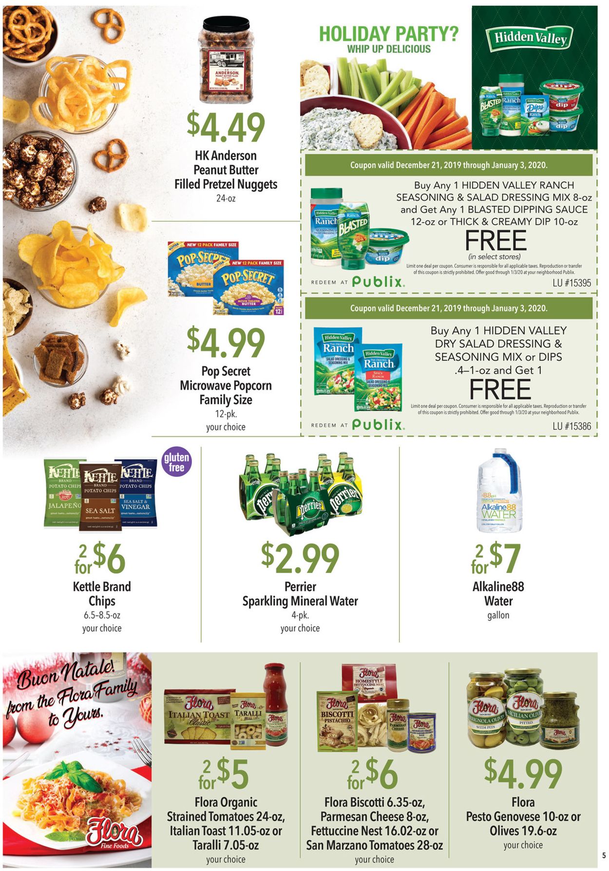 Publix Ad from 12/21/2019