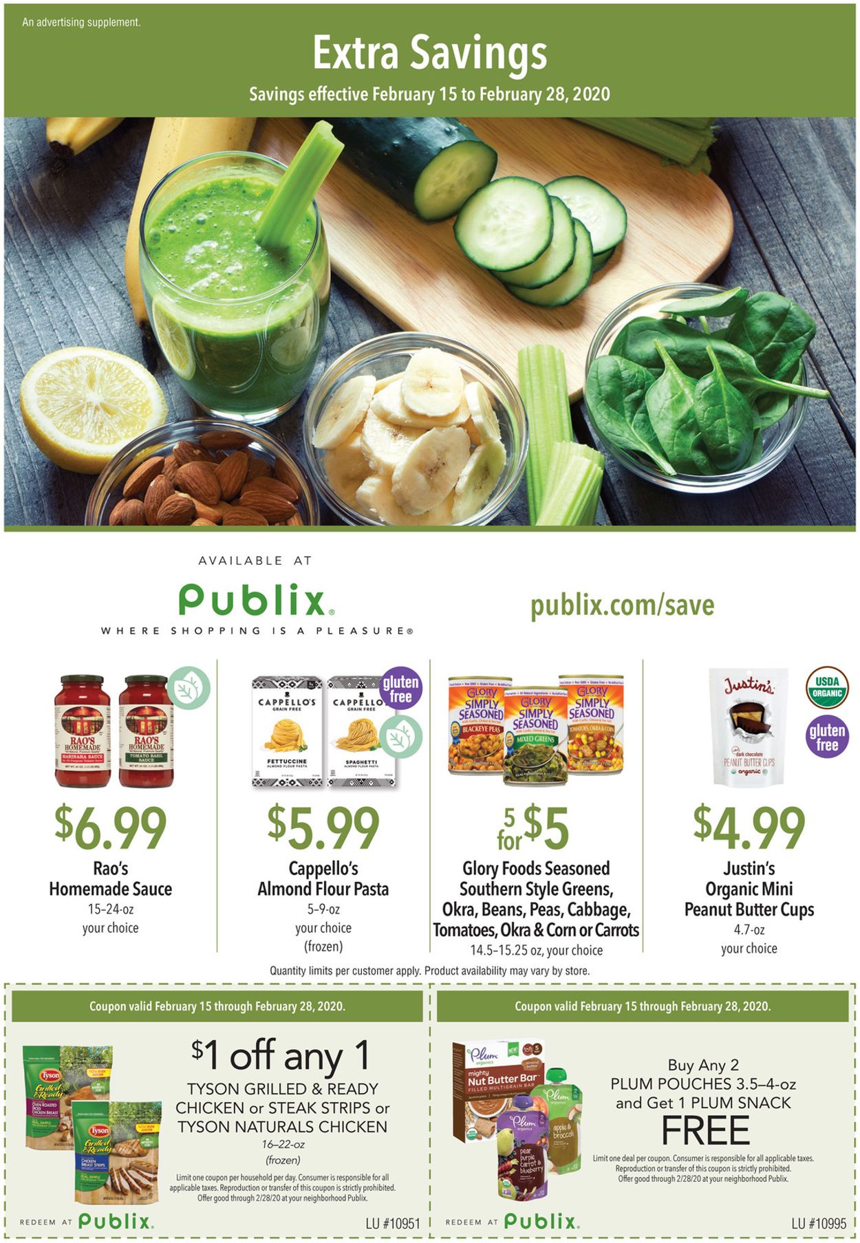 Publix Ad from 02/15/2020
