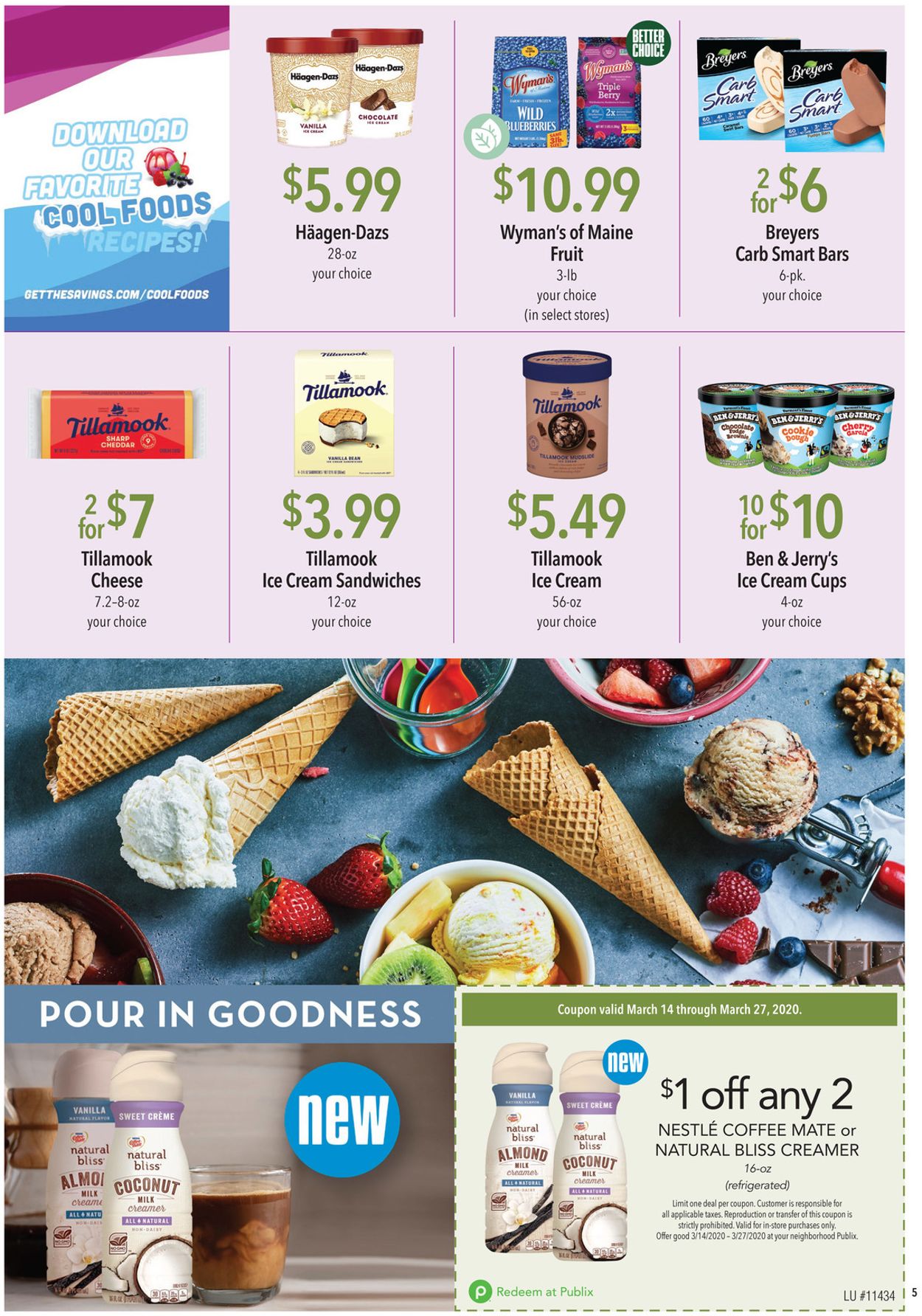 Publix Ad from 03/14/2020