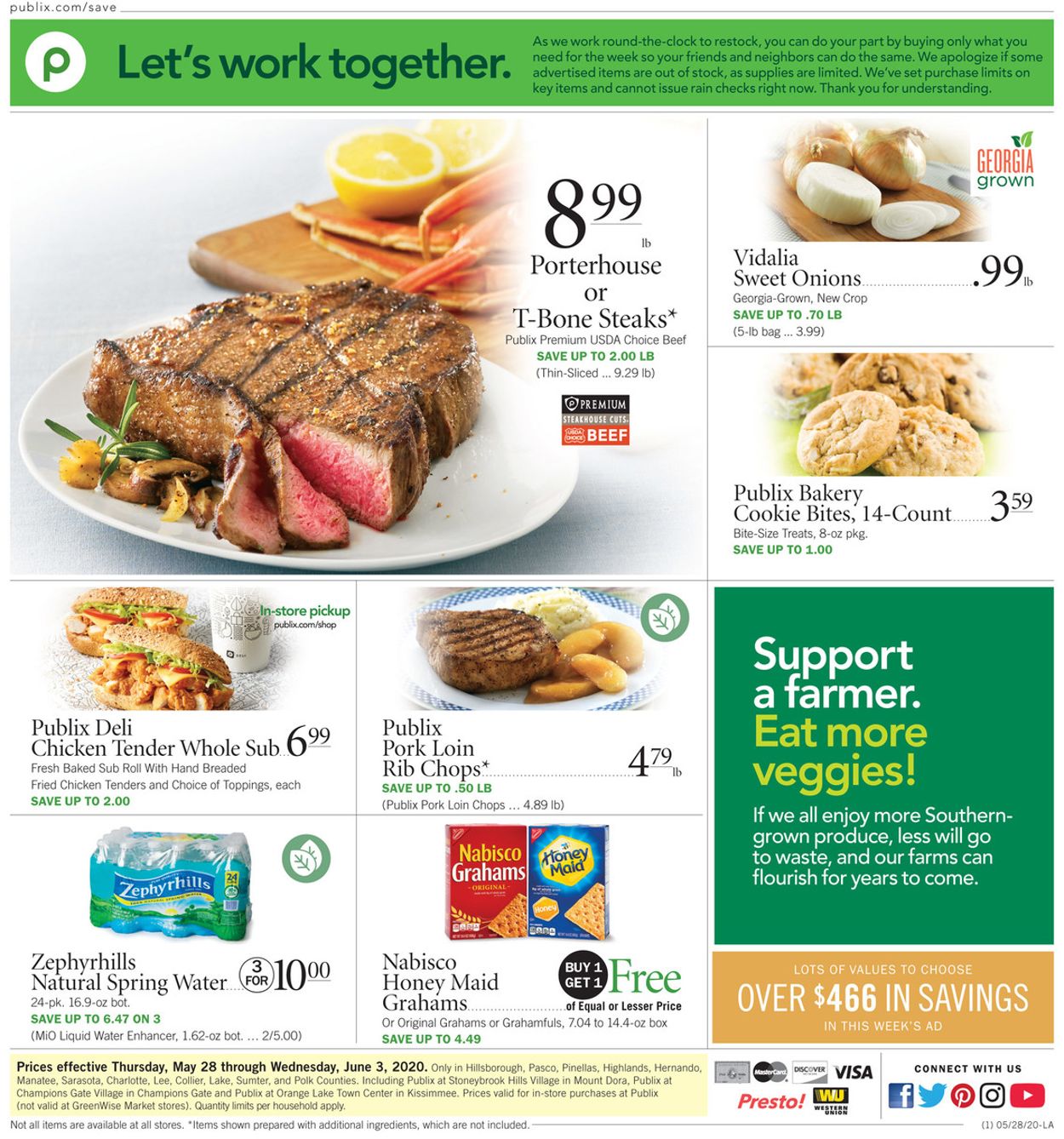 Publix Ad from 05/28/2020