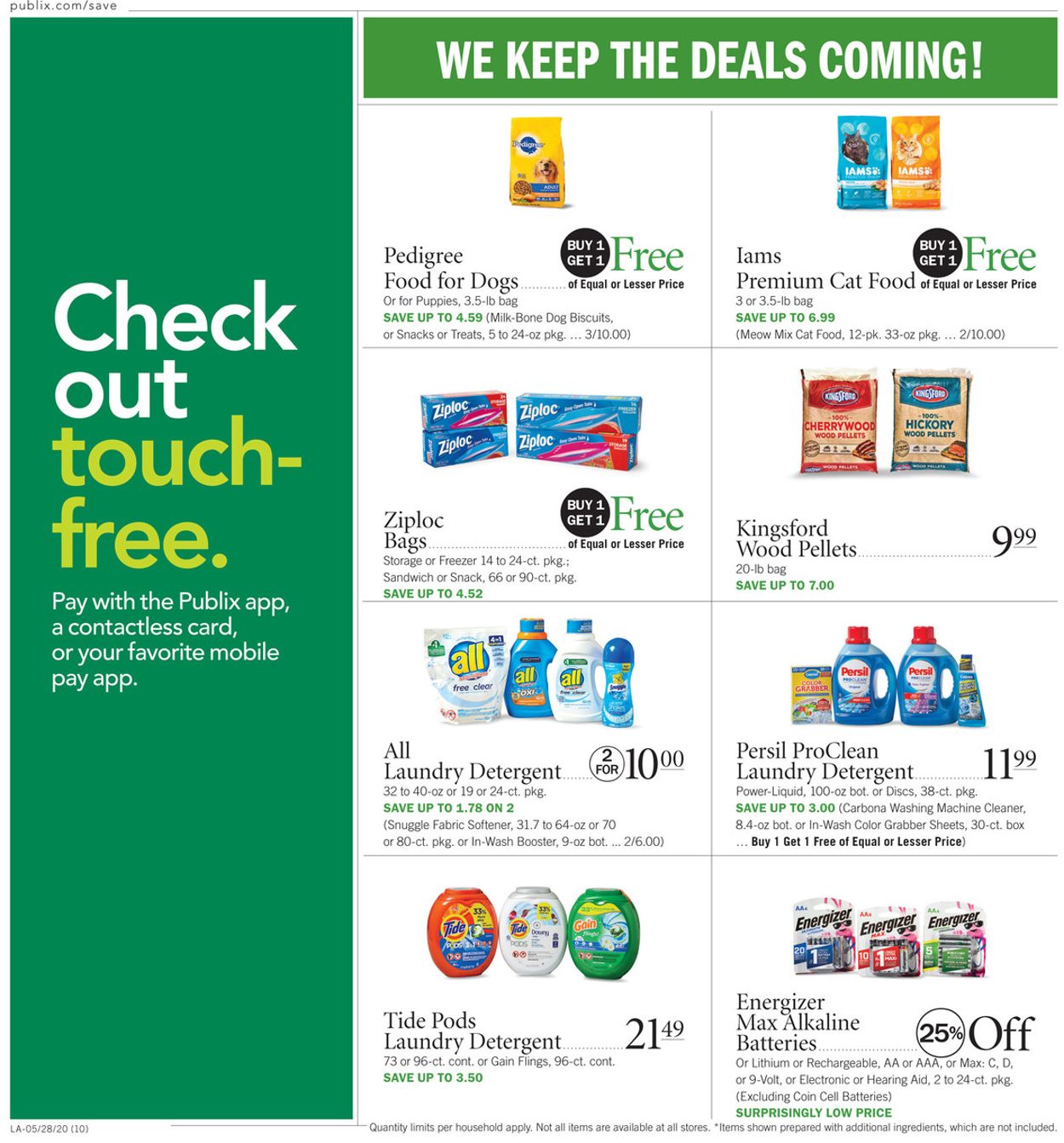 Publix Ad from 05/28/2020