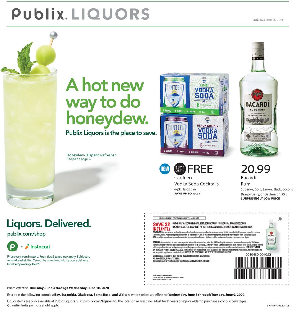 Publix Ad from 06/04/2020