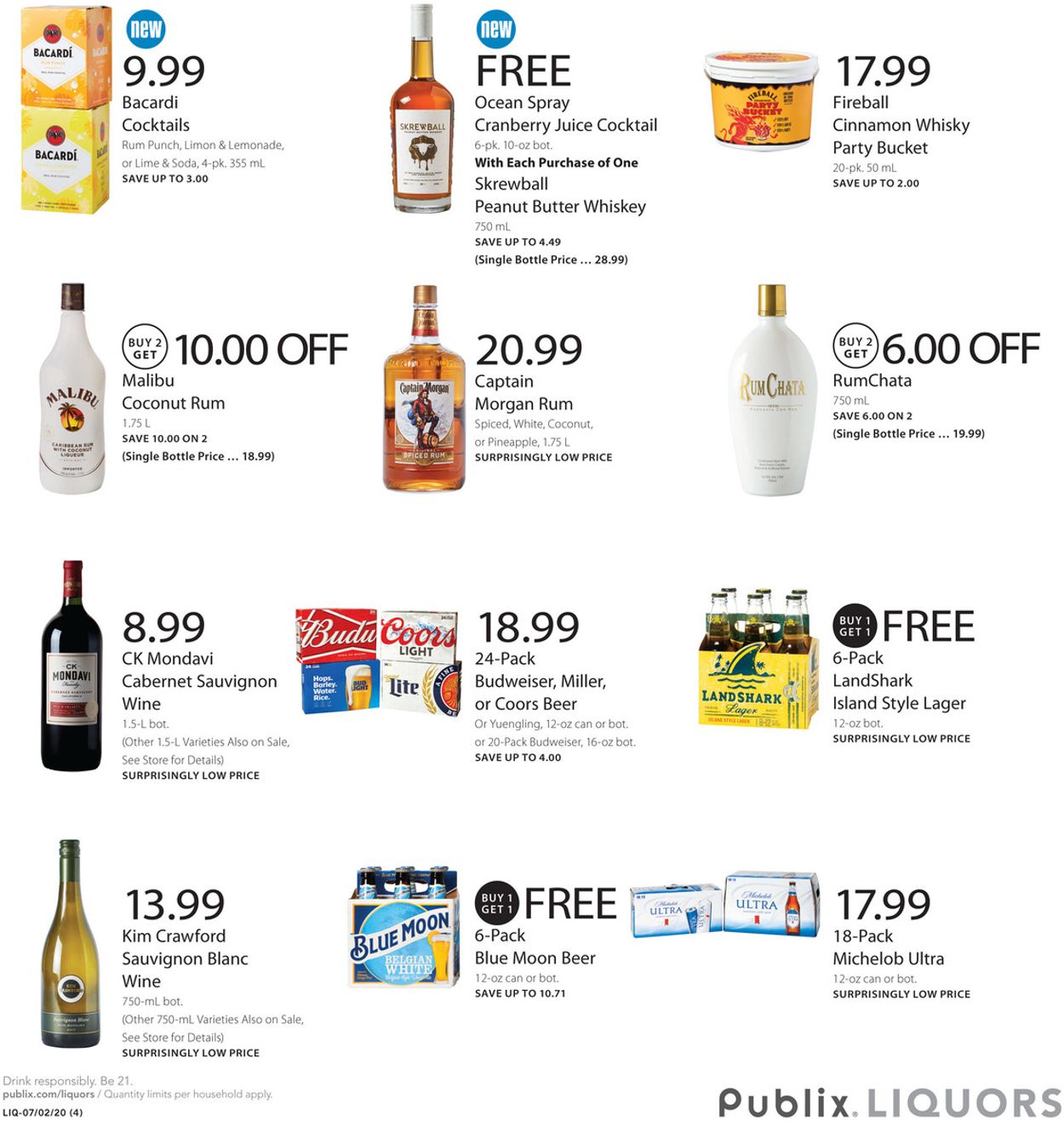 Publix Ad from 07/02/2020