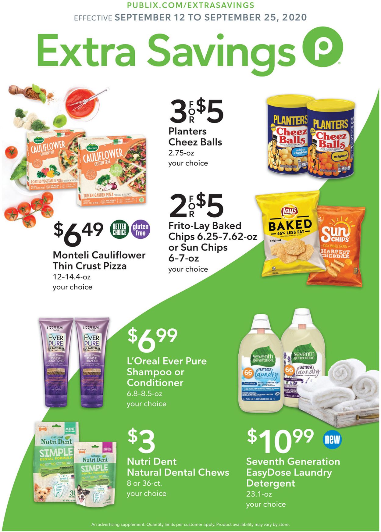 Publix Ad from 09/12/2020