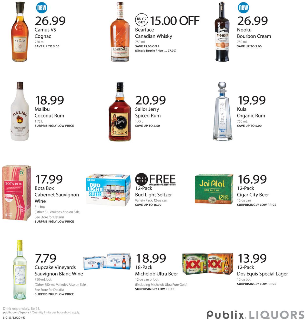 Publix Ad from 11/11/2020