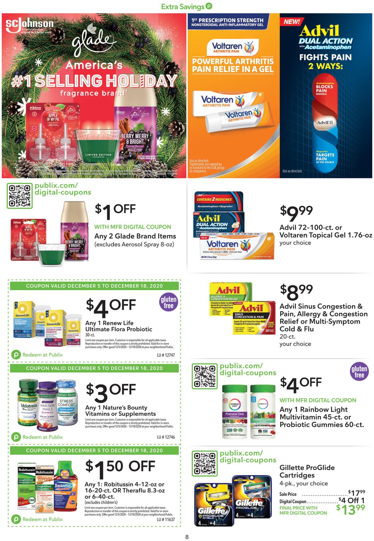 Publix Ad from 12/05/2020