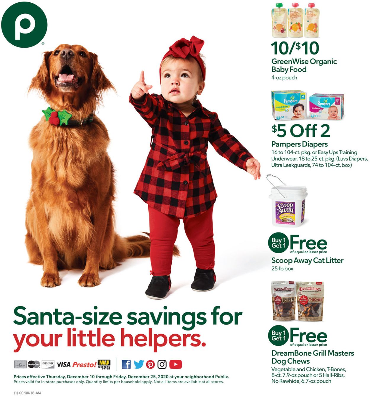 Publix Ad from 12/10/2020