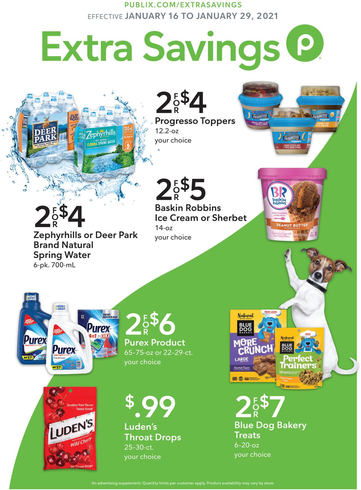 Publix Ad from 01/16/2021