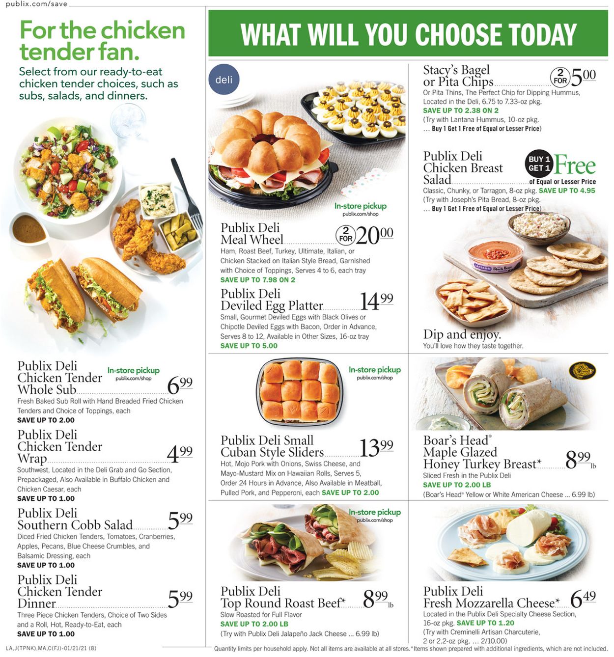 Publix Ad from 01/21/2021