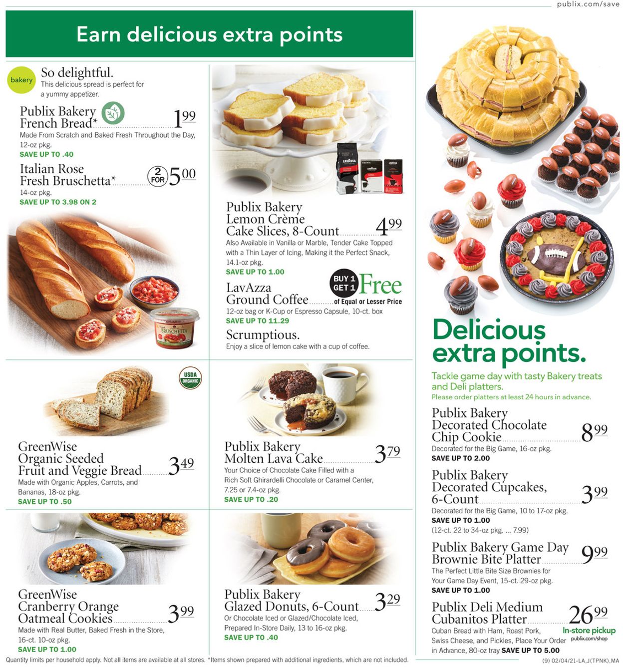 Publix Ad from 02/04/2021