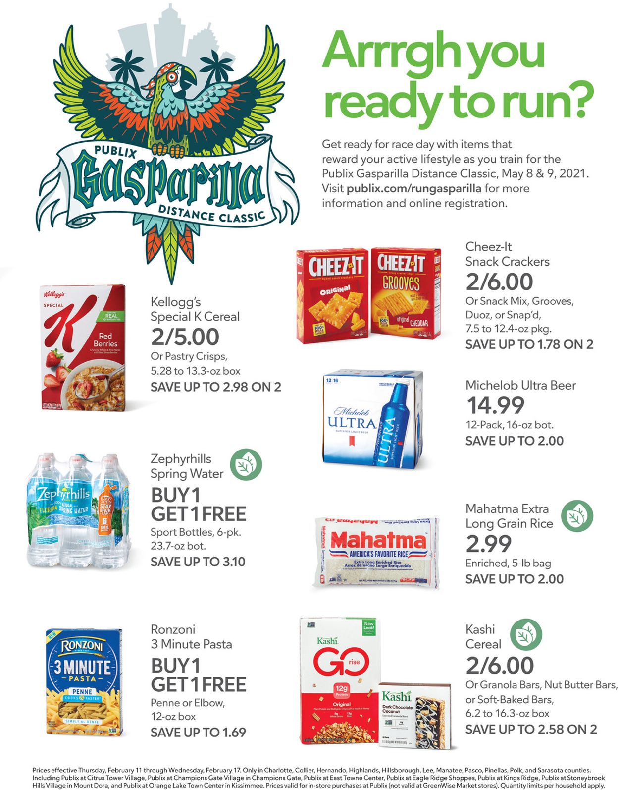 Publix Ad from 02/11/2021