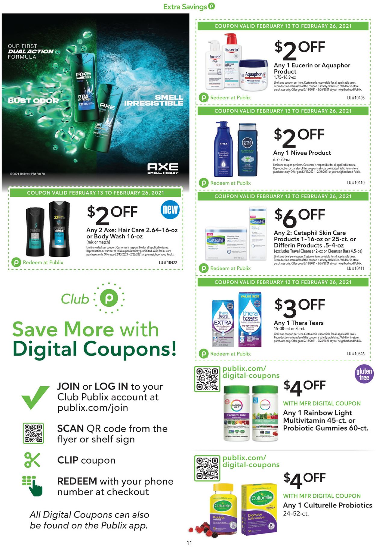 Publix Ad from 02/13/2021