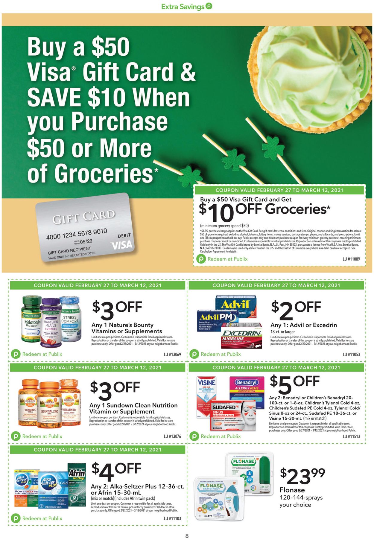 Publix Ad from 02/27/2021