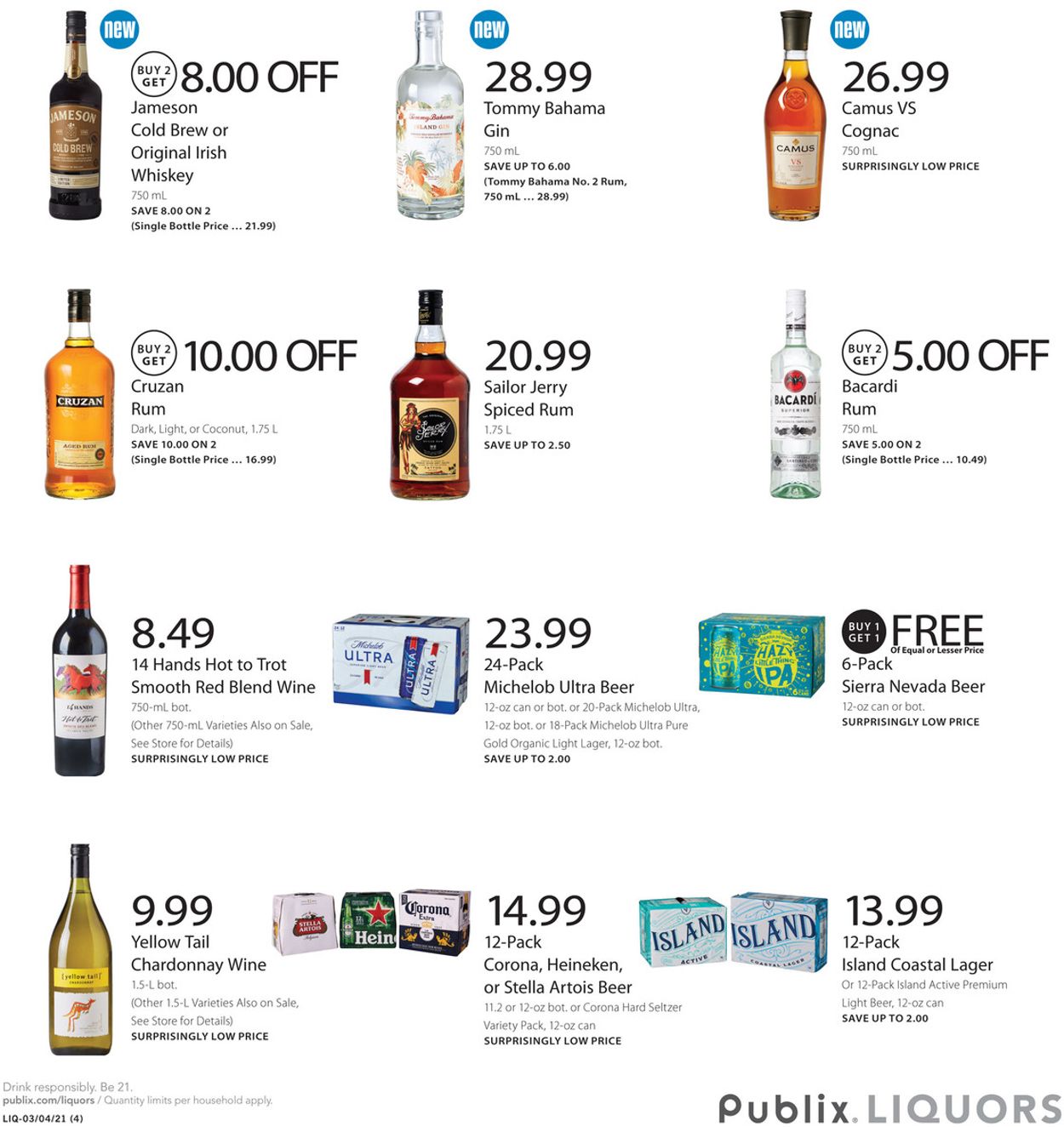 Publix Ad from 03/04/2021