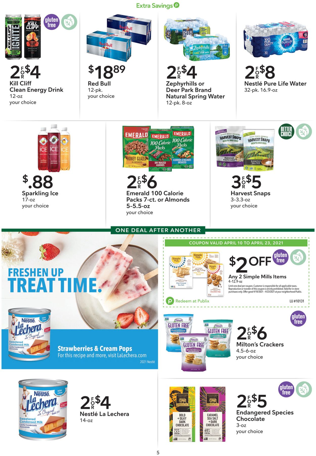 Publix Ad from 04/10/2021